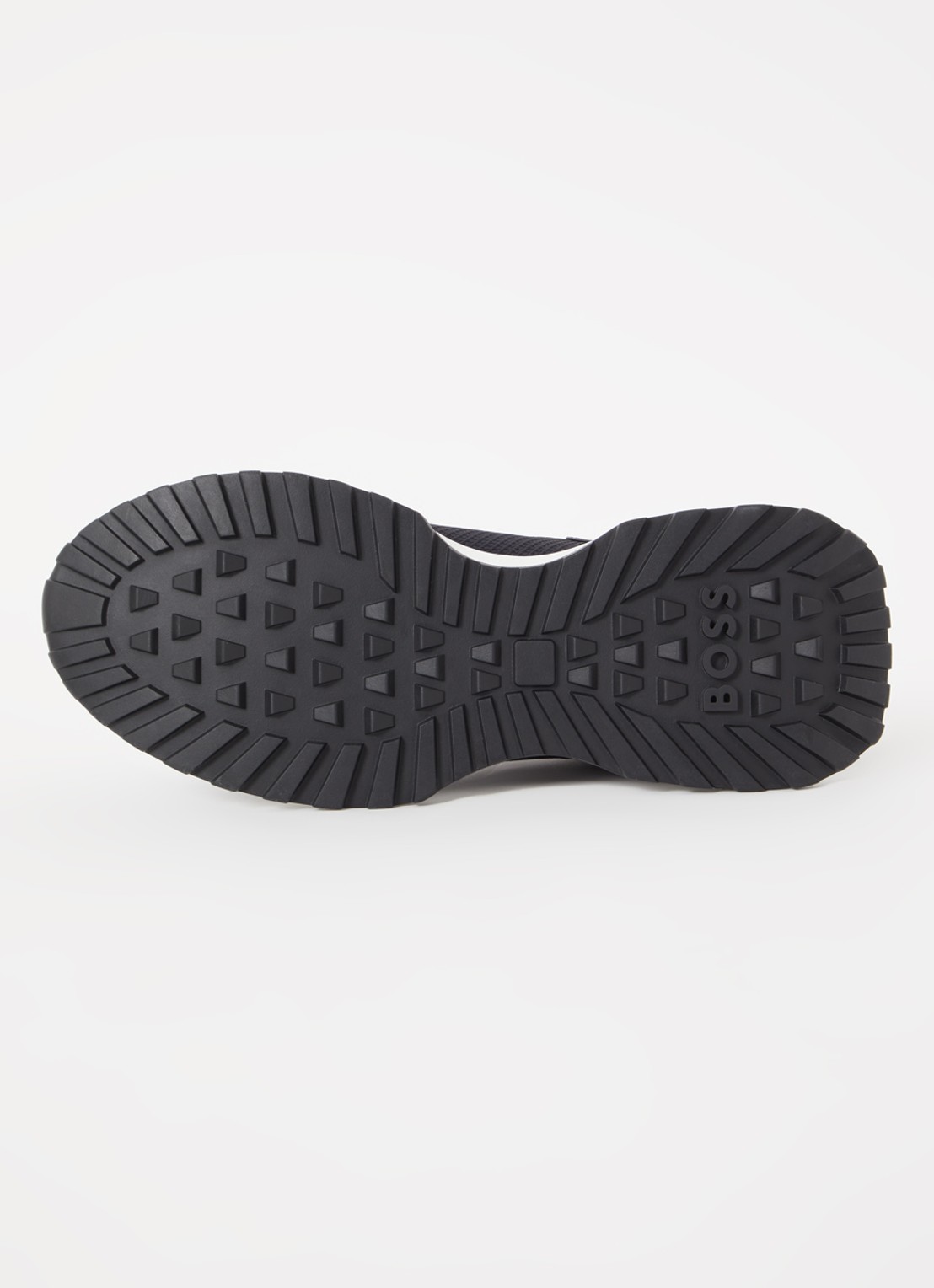 BOSS Jonah sneaker met mesh details - detail 5 donkerblauw