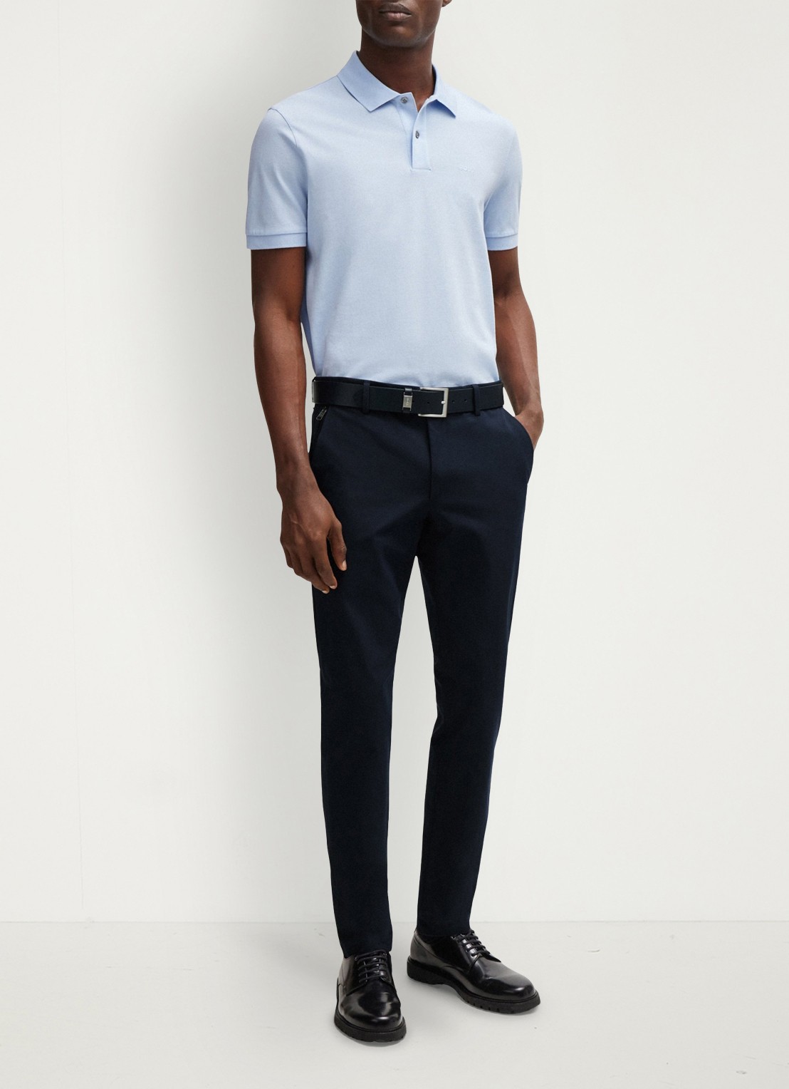 BOSS Kaito1_T 10246713 01  001 - voorkant 2 donkerblauw
