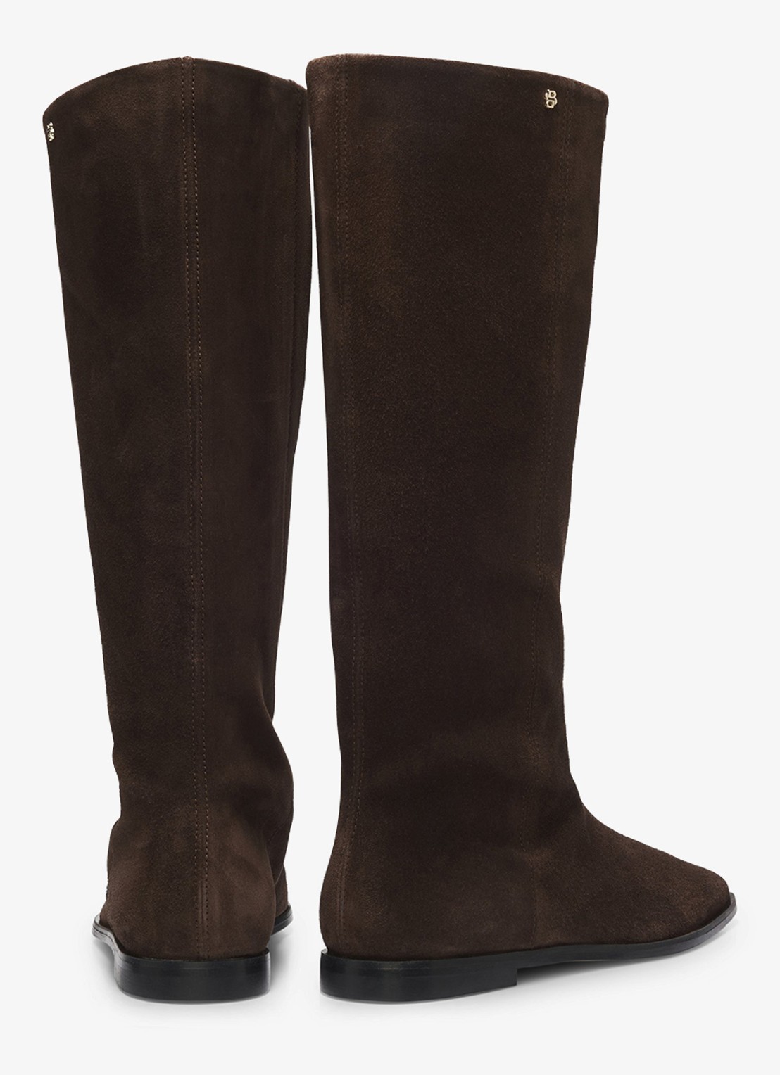 BOSS Laars van leer - achterkant 3 dark brown-207 / bruin