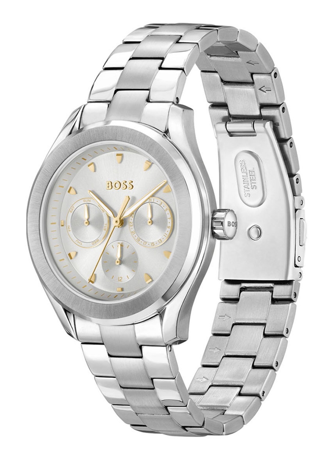 BOSS  Lida horloge HB1502747 - detail 4 zilver