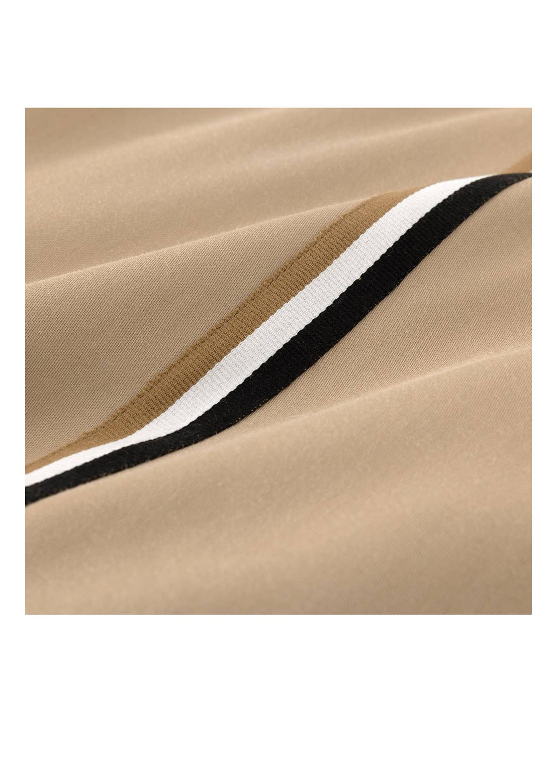 BOSS Linea dekbedovertrek van satijn 90TC - exclusief kussensloop - detail 4 beige