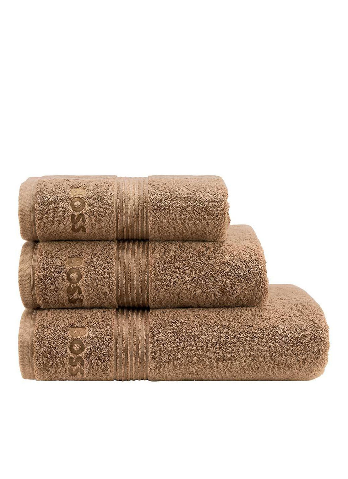 BOSS LOFT badhanddoek - 700 gr/m2 - 100 x 150 cm - detail 4 camel