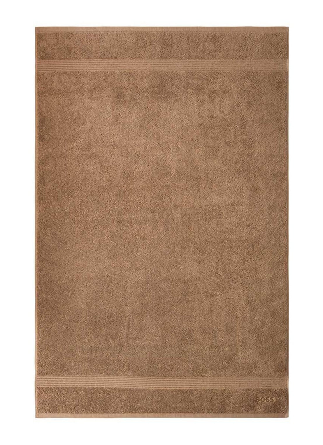 BOSS LOFT badhanddoek - 700 gr/m2 - 100 x 150 cm - voorkant 2 camel
