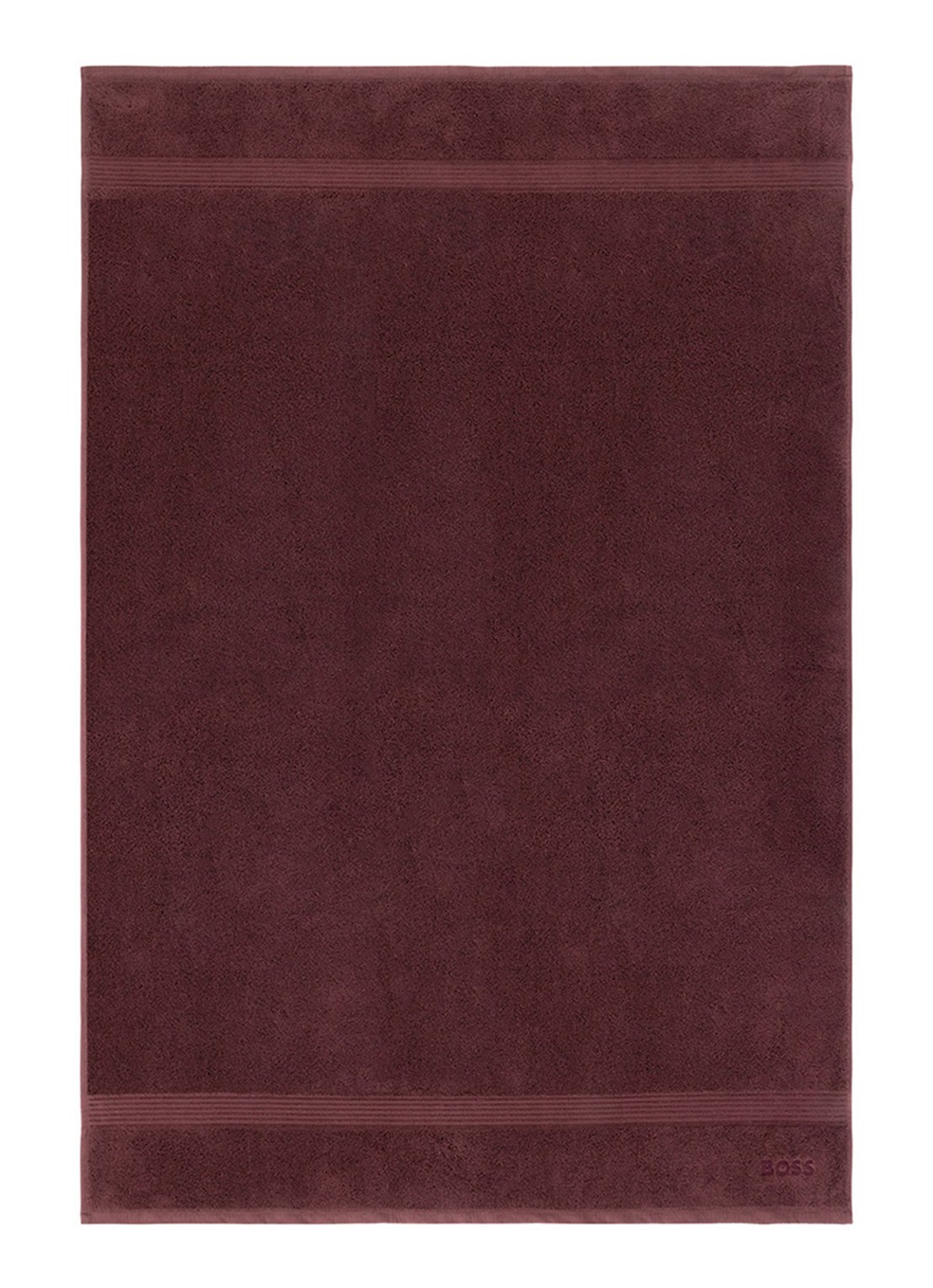 BOSS LOFT badhanddoek - 700 gr/m2 - 100 x 150 cm - voorkant 2 donkerbruin