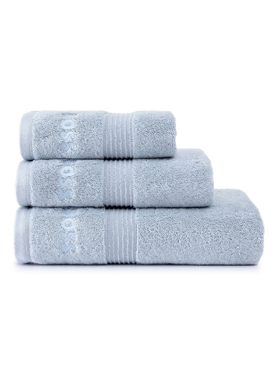 BOSS LOFT badhanddoek - 700 gr/m2 - 100 x 150 cm - detail iceblue