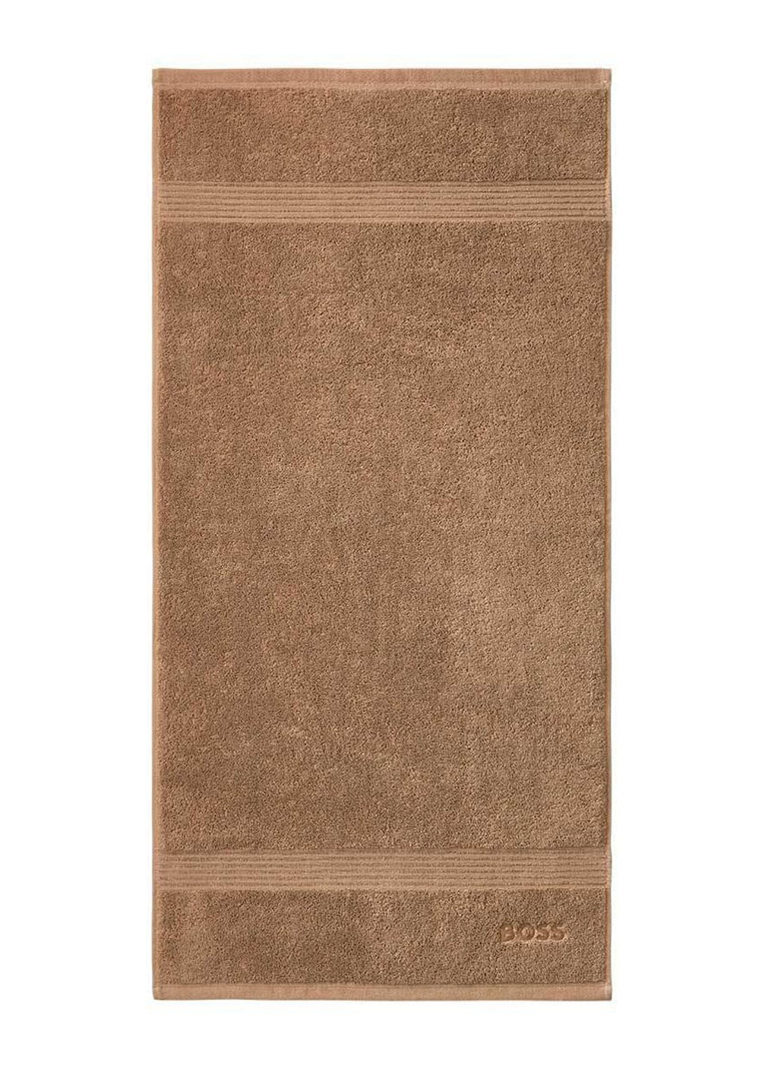 BOSS LOFT badhanddoek - 700 gr/m2 - 50 x 100 cm - voorkant camel
