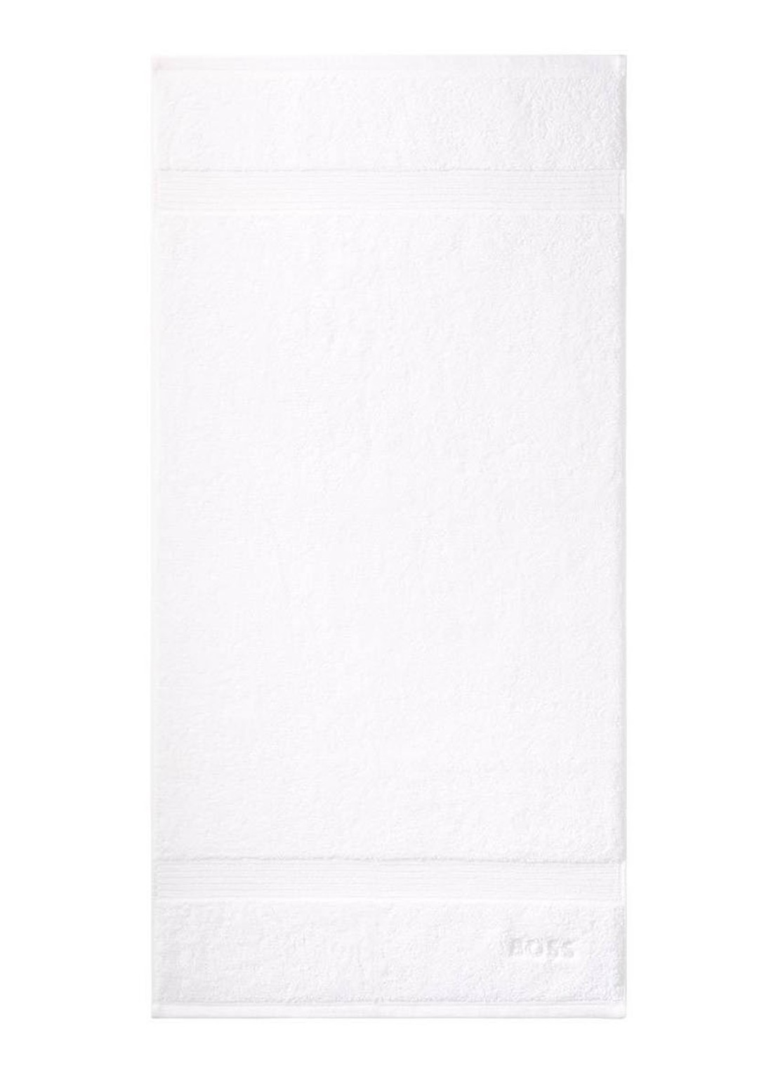 BOSS LOFT badhanddoek - 700 gr/m2 - 50 x 100 cm - voorkant 3 wit