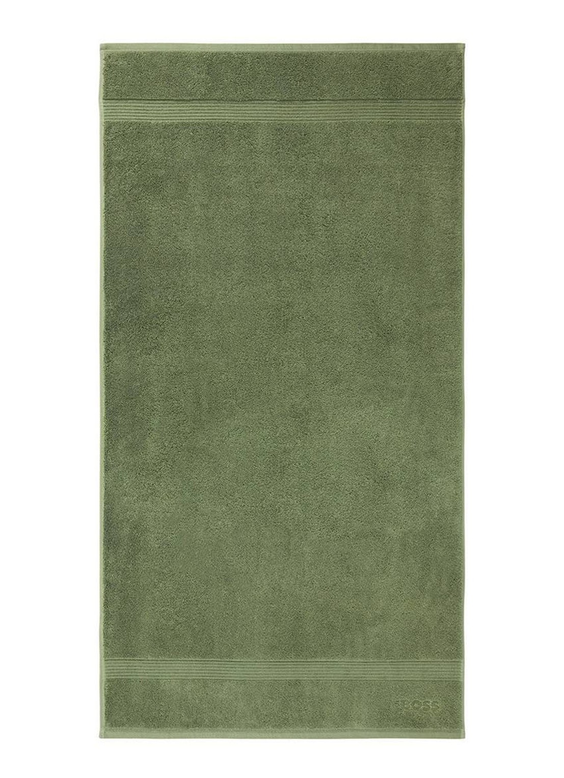 BOSS LOFT badhanddoek - 700 gr/m2 - 50 x 100 cm - voorkant 2 groen