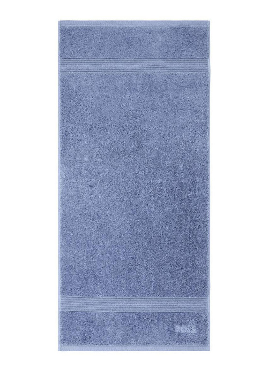 BOSS LOFT badhanddoek - 700 gr/m2 - 50 x 100 cm - voorkant 6 staalblauw