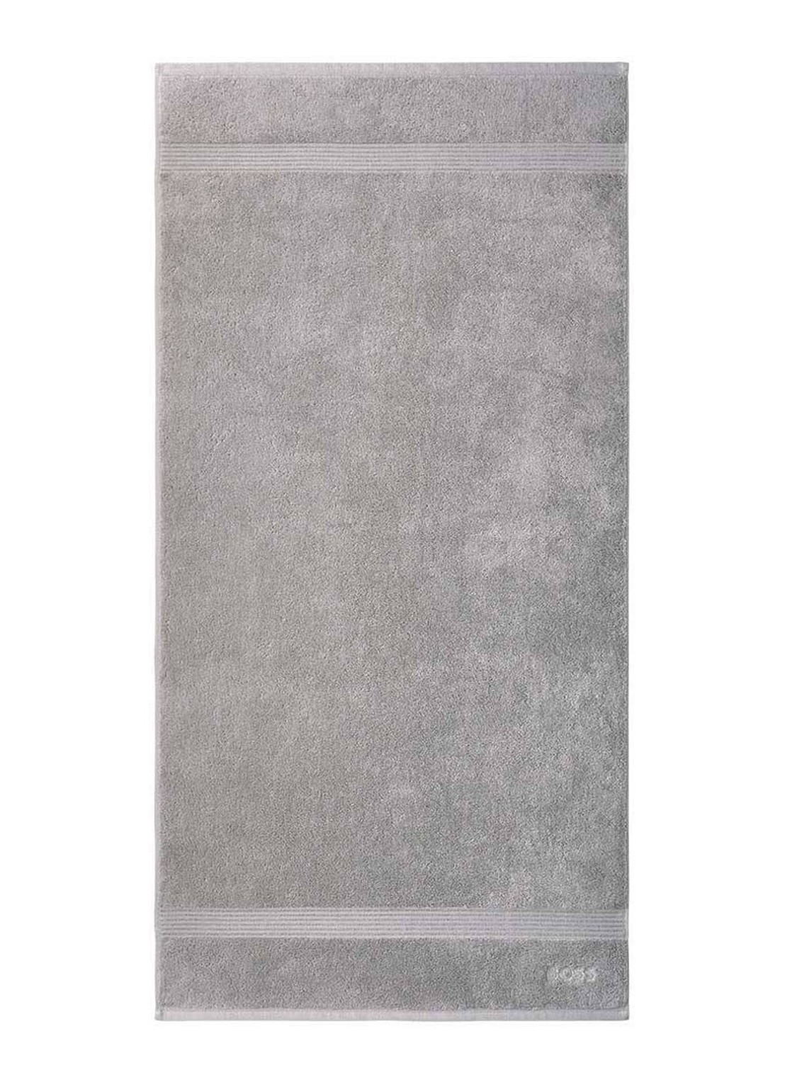 BOSS LOFT badlaken  - 700 gr/m2 - 70 x 140 cm - voorkant 3 zilver