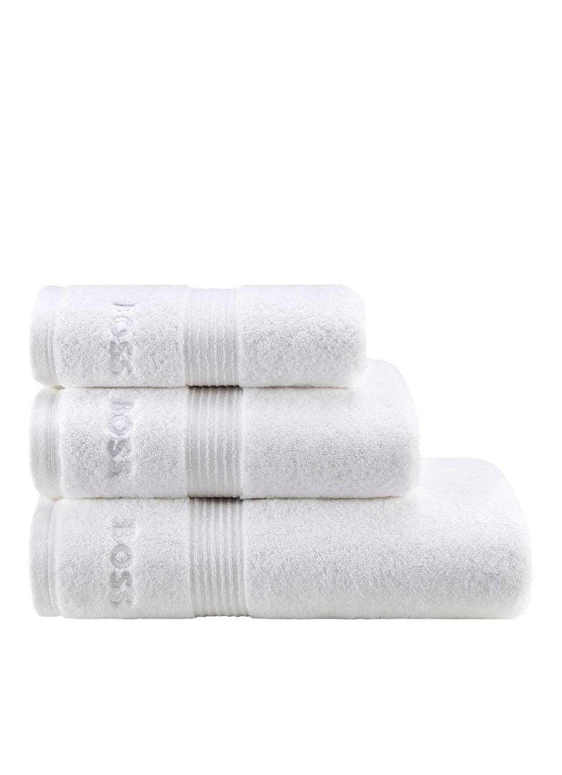 BOSS LOFT badlaken  - 700 gr/m2 - 70 x 140 cm - detail 2 wit