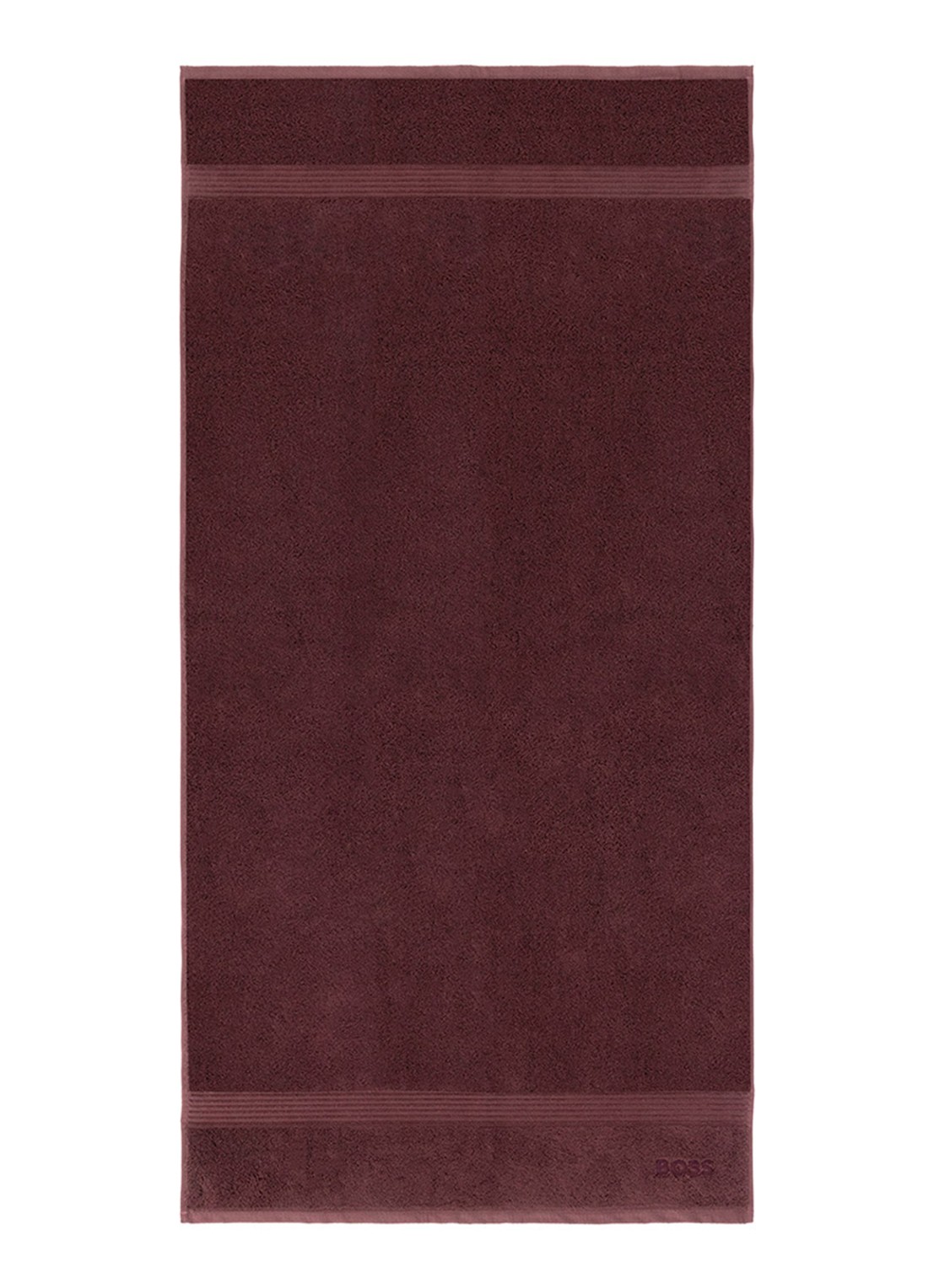 BOSS LOFT badlaken  - 700 gr/m2 - 70 x 140 cm - voorkant 2 donkerbruin