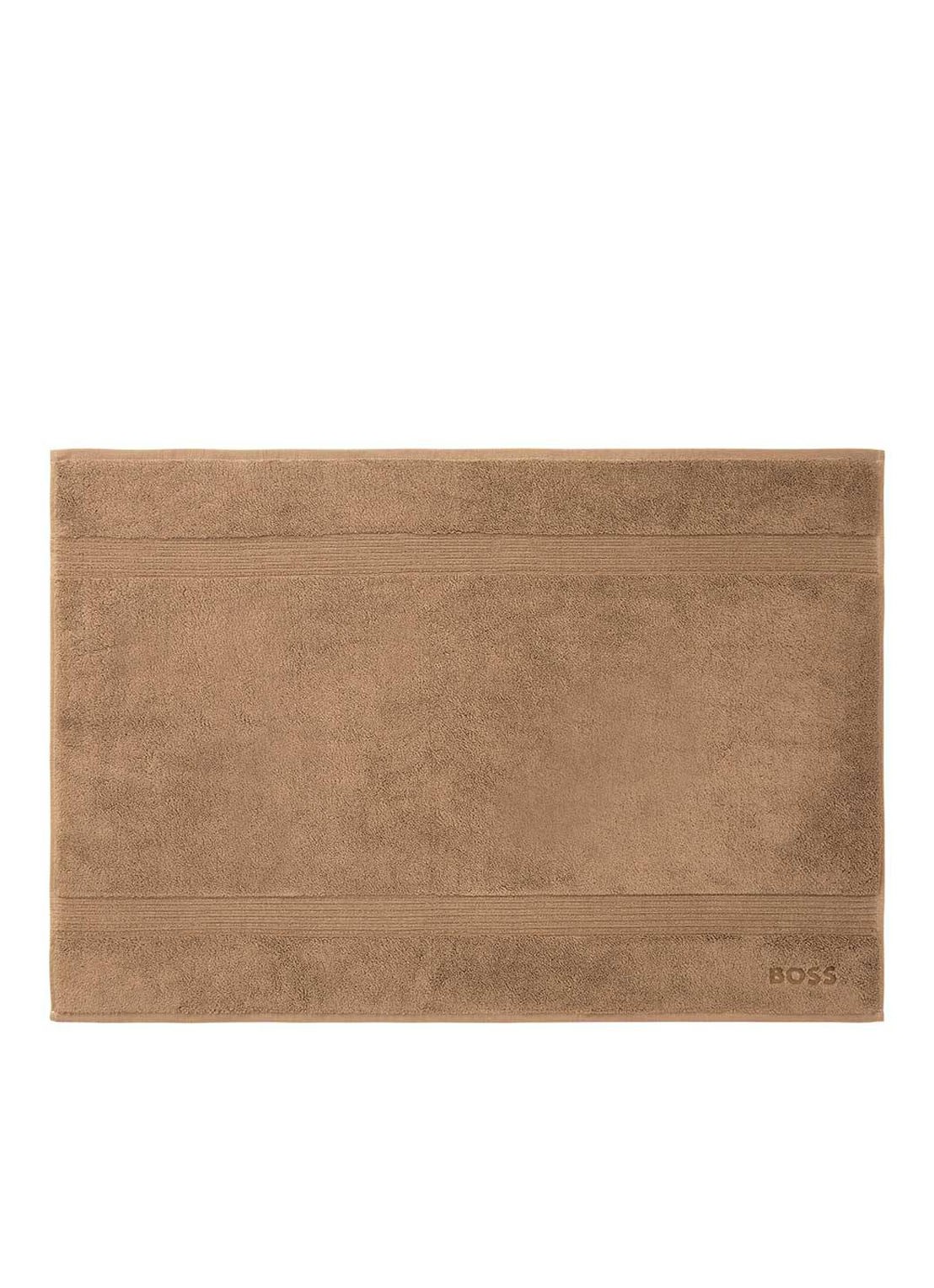BOSS LOFT badmat van katoen - 1000 gr/m2 - 60 x 90 cm - voorkant camel