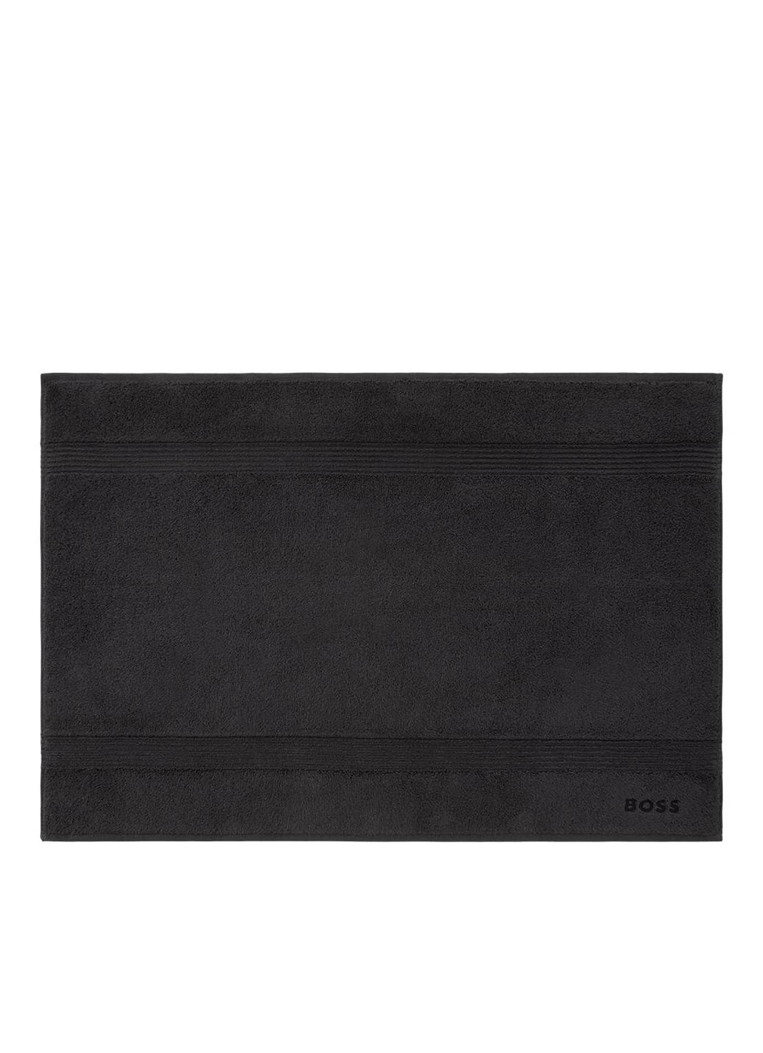 BOSS LOFT badmat van katoen - 1000 gr/m2 - 60 x 90 cm - voorkant antraciet