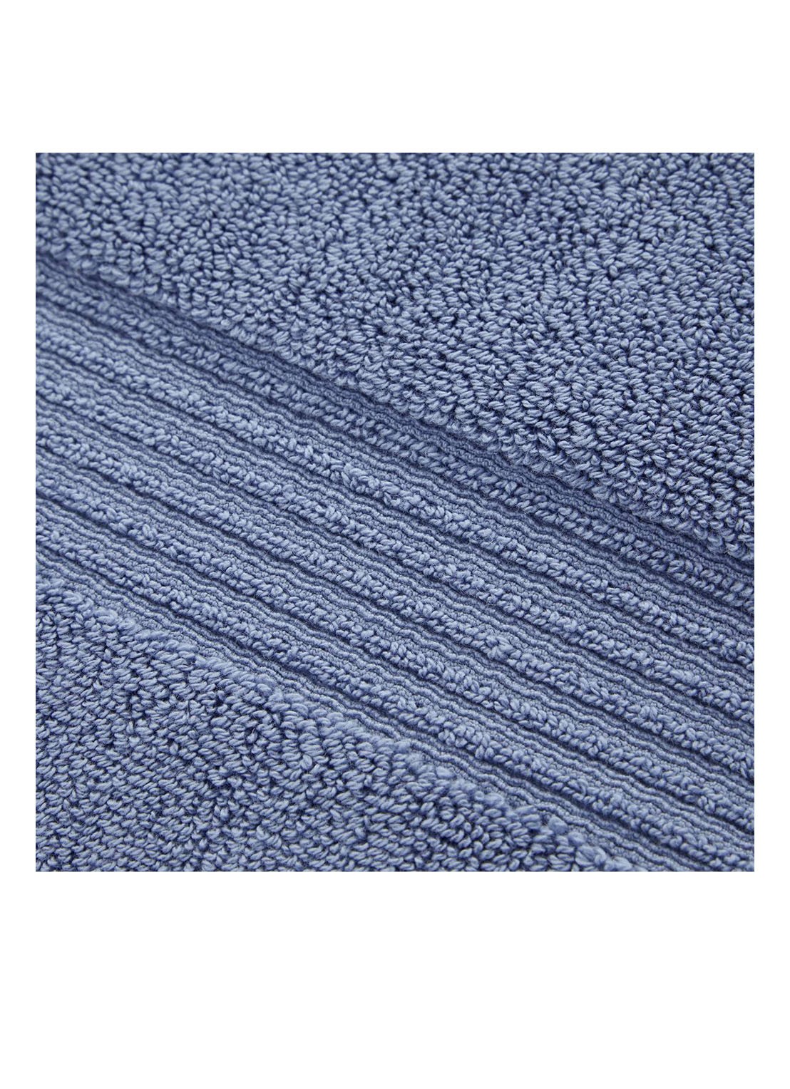BOSS LOFT badmat van katoen - 1000 gr/m2 - 60 x 90 cm - detail 4 lichtblauw