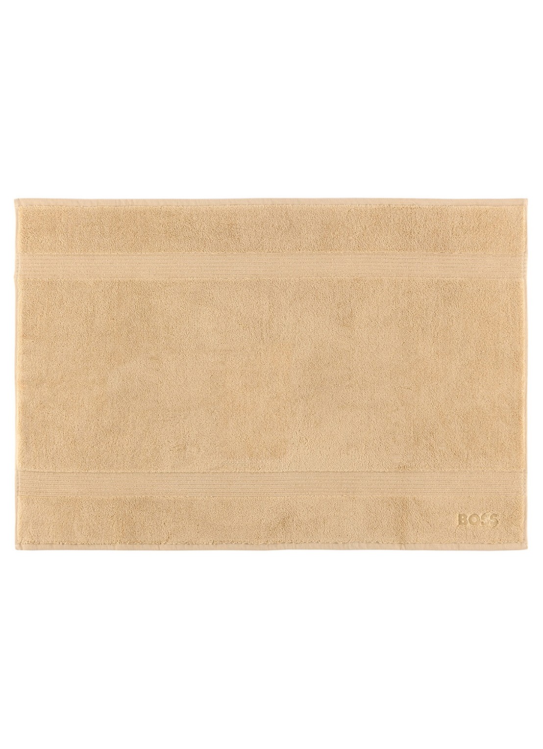BOSS LOFT badmat van katoen - 1000 gr/m2 - 60 x 90 cm - voorkant creme