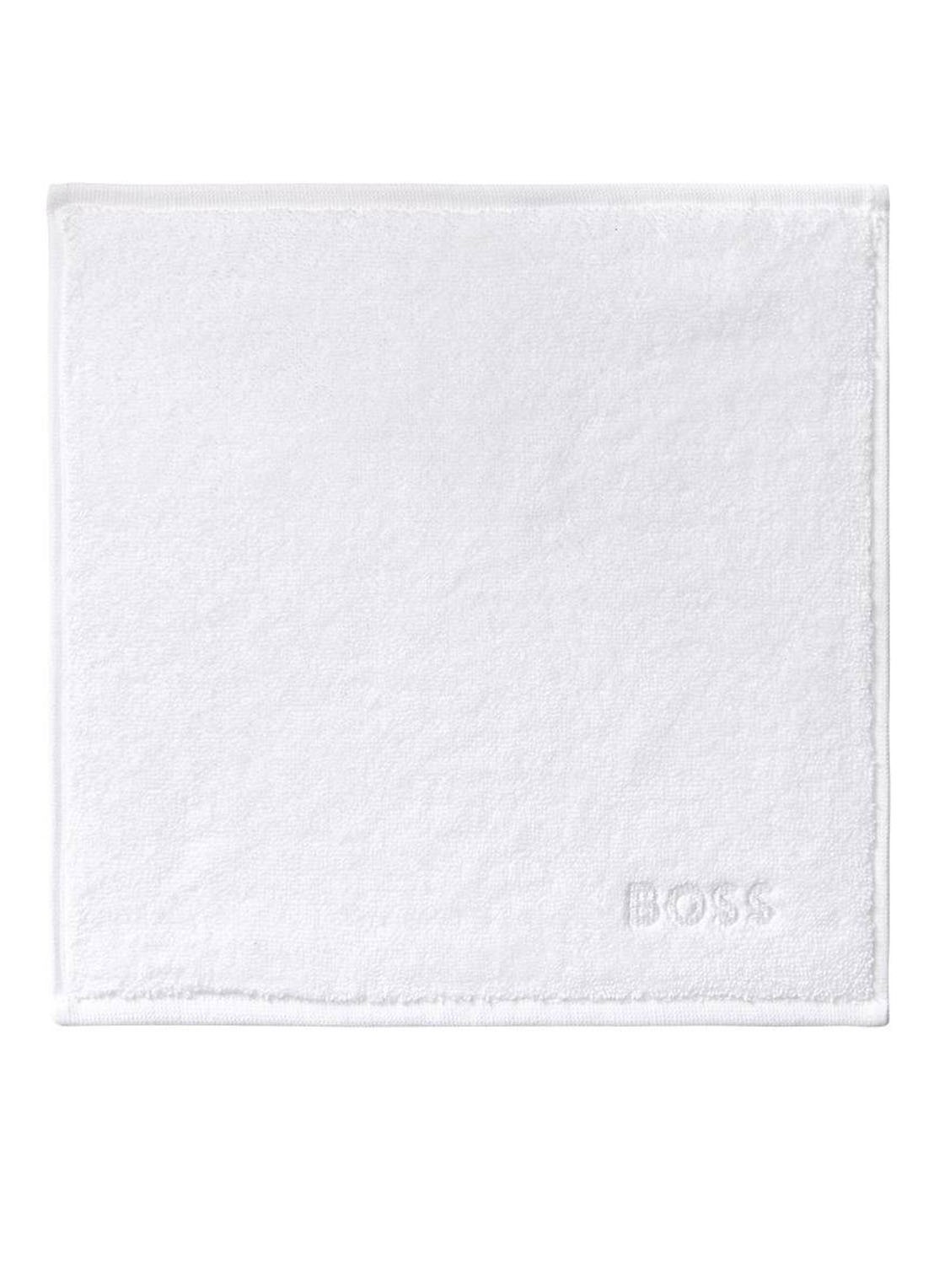 BOSS LOFT gastendoek - 700 gr/m2 - 30 x 30 cm - voorkant 2 gebroken wit