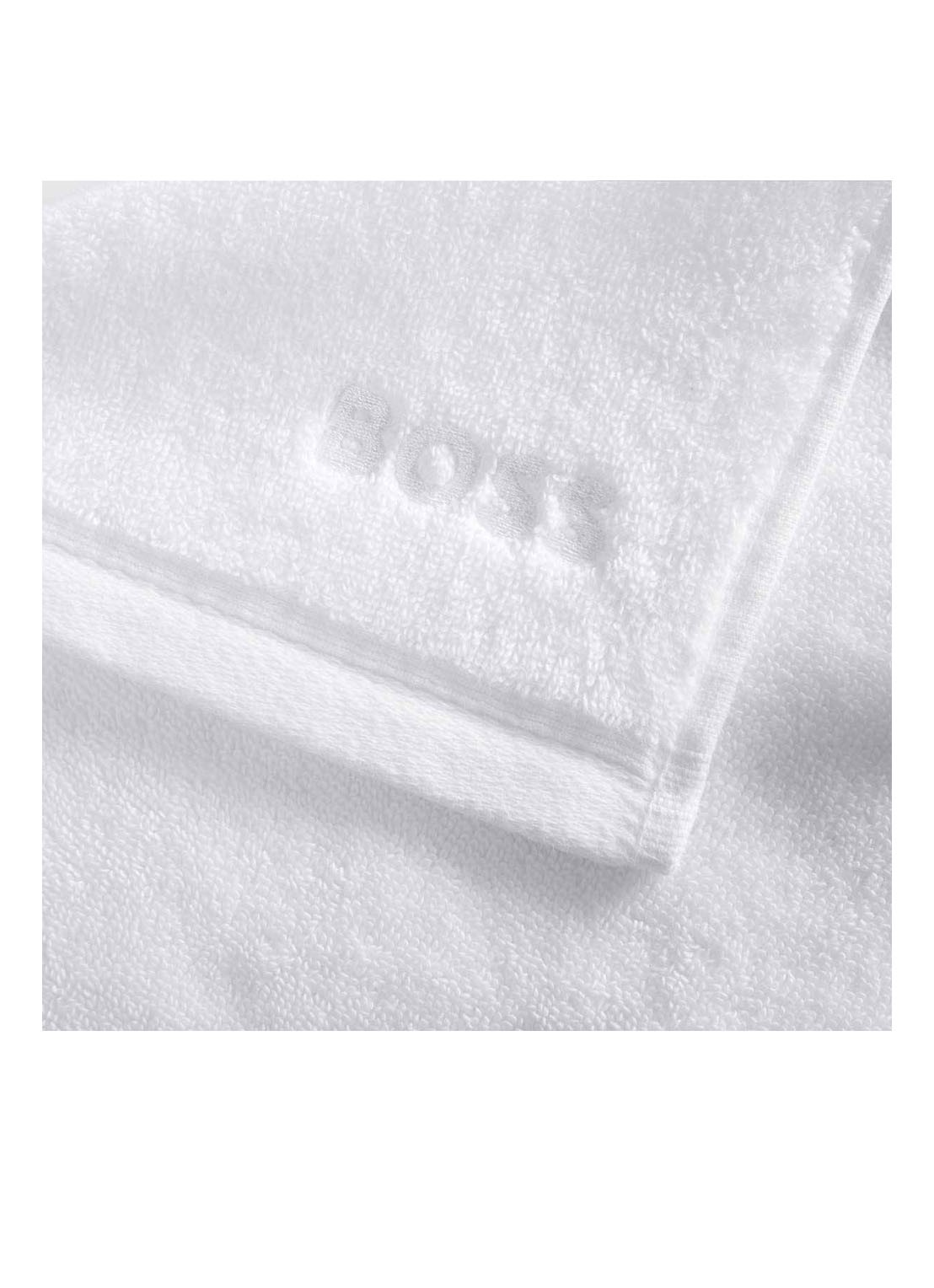 BOSS LOFT gastendoek - 700 gr/m2 - 30 x 30 cm - voorkant 3 gebroken wit