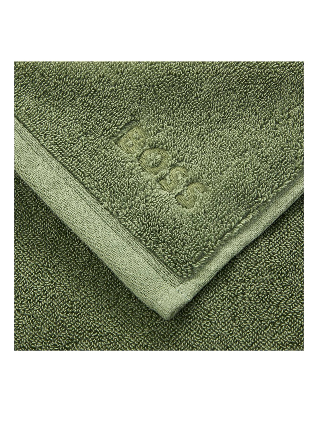 BOSS LOFT gastendoek - 700 gr/m2 - 30 x 30 cm - voorkant 4 lichtgrijs