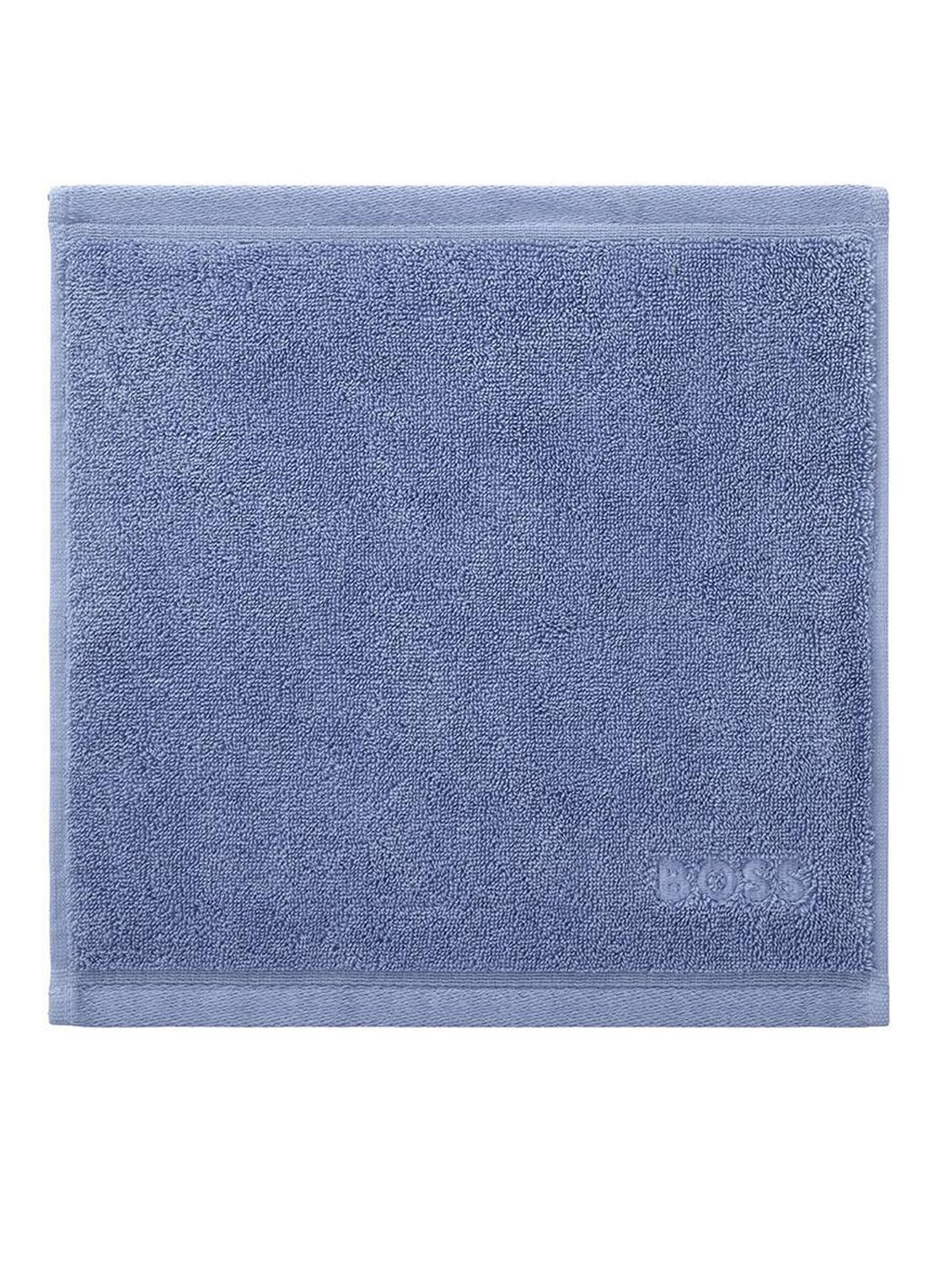 BOSS LOFT gastendoek - 700 gr/m2 - 30 x 30 cm - voorkant 2 lichtblauw
