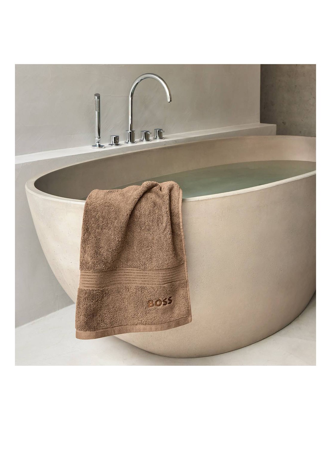 BOSS LOFT gastendoek - 700 gr/m2 - 40 x 60 cm - detail 6 camel