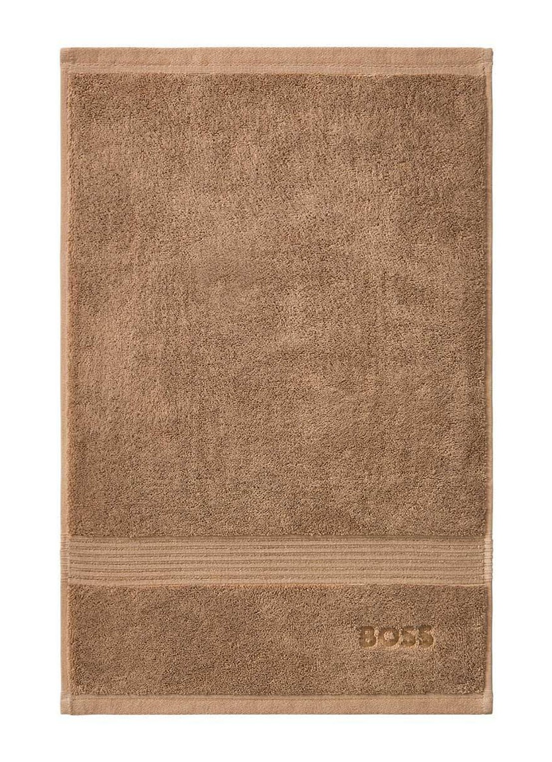 BOSS LOFT gastendoek - 700 gr/m2 - 40 x 60 cm - voorkant 2 camel