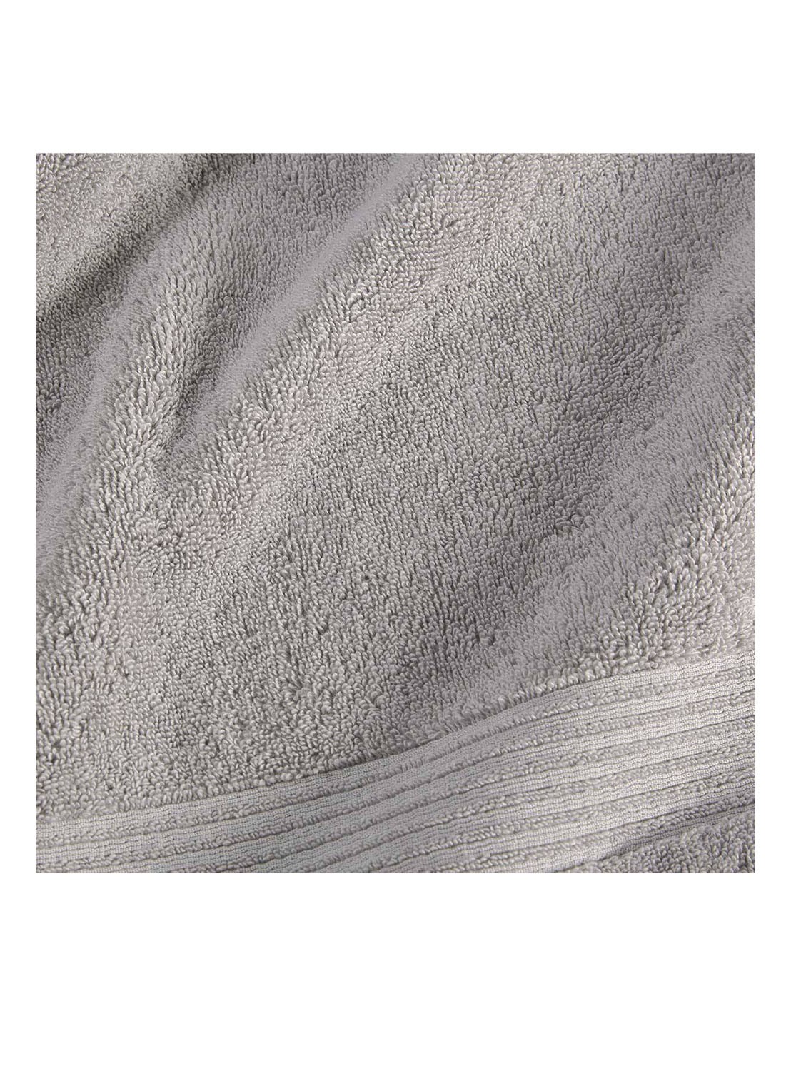 BOSS LOFT gastendoek - 700 gr/m2 - 40 x 60 cm - achterkant zilver