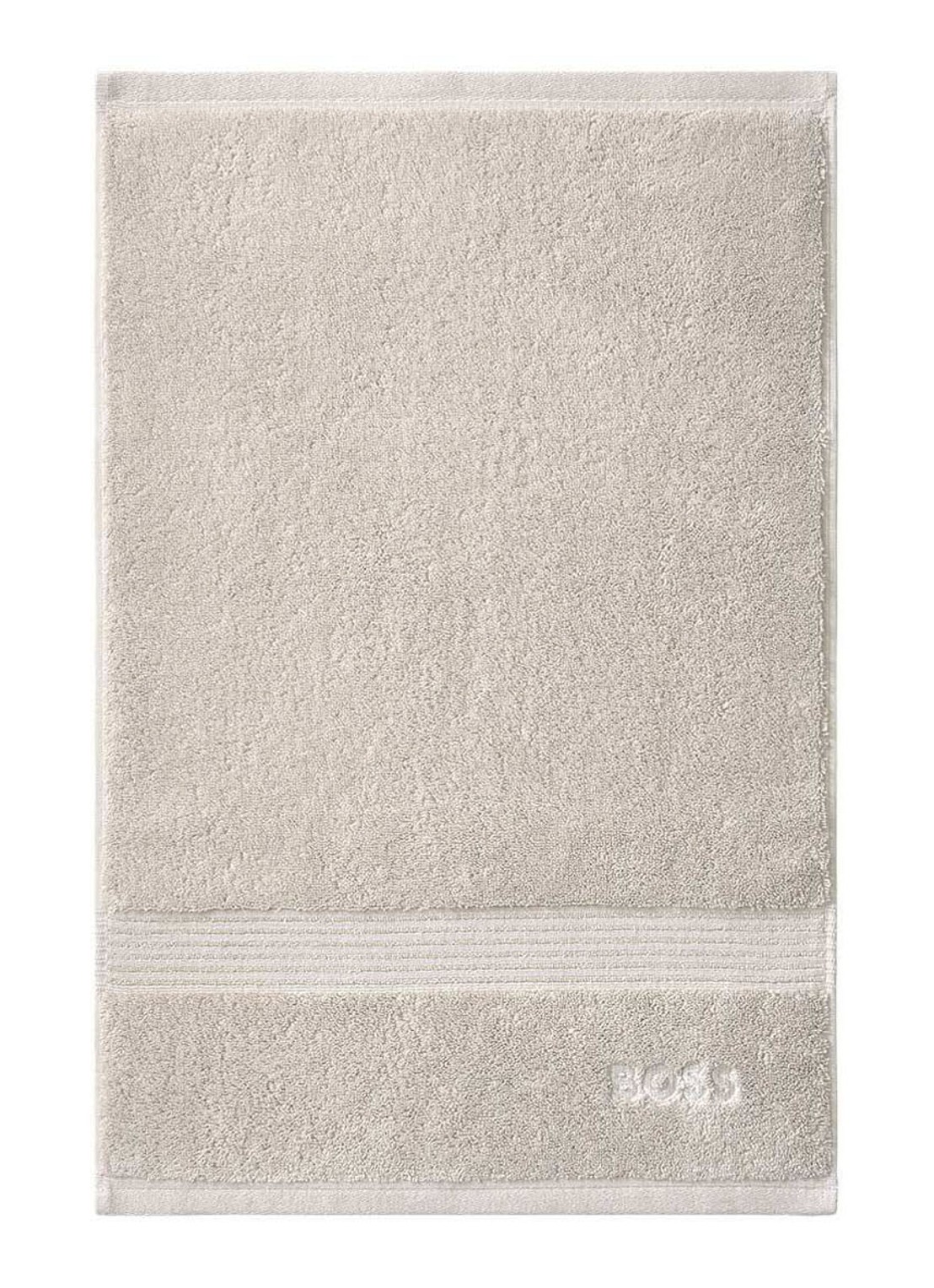 BOSS LOFT gastendoek - 700 gr/m2 - 40 x 60 cm - voorkant grijsmele