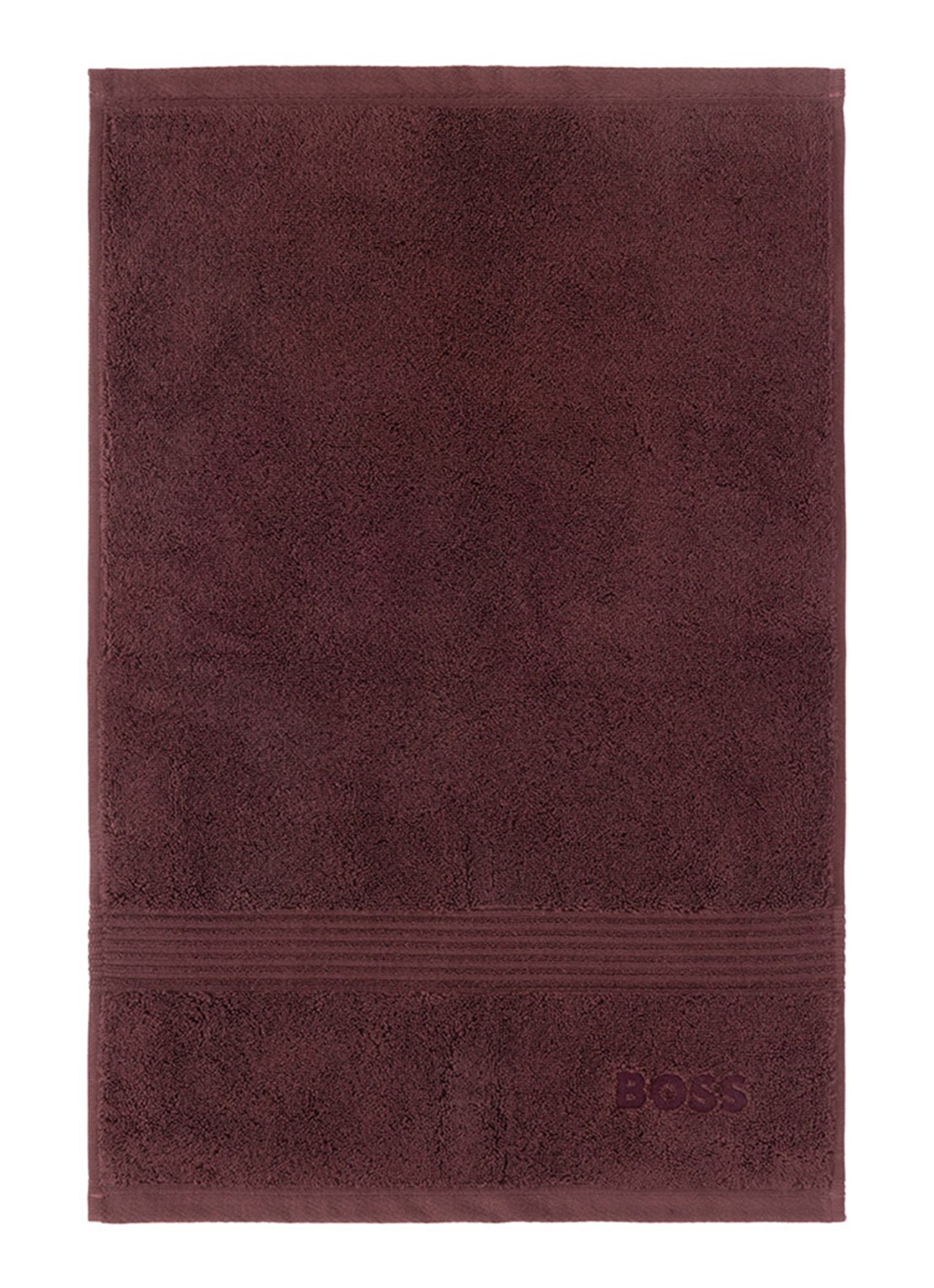 BOSS LOFT gastendoek - 700 gr/m2 - 40 x 60 cm - voorkant donkerbruin