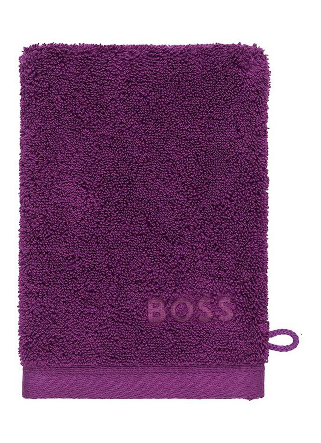BOSS LOFT washand - 700 gr/m2 - 15 x 21 cm - voorkant fuchsia