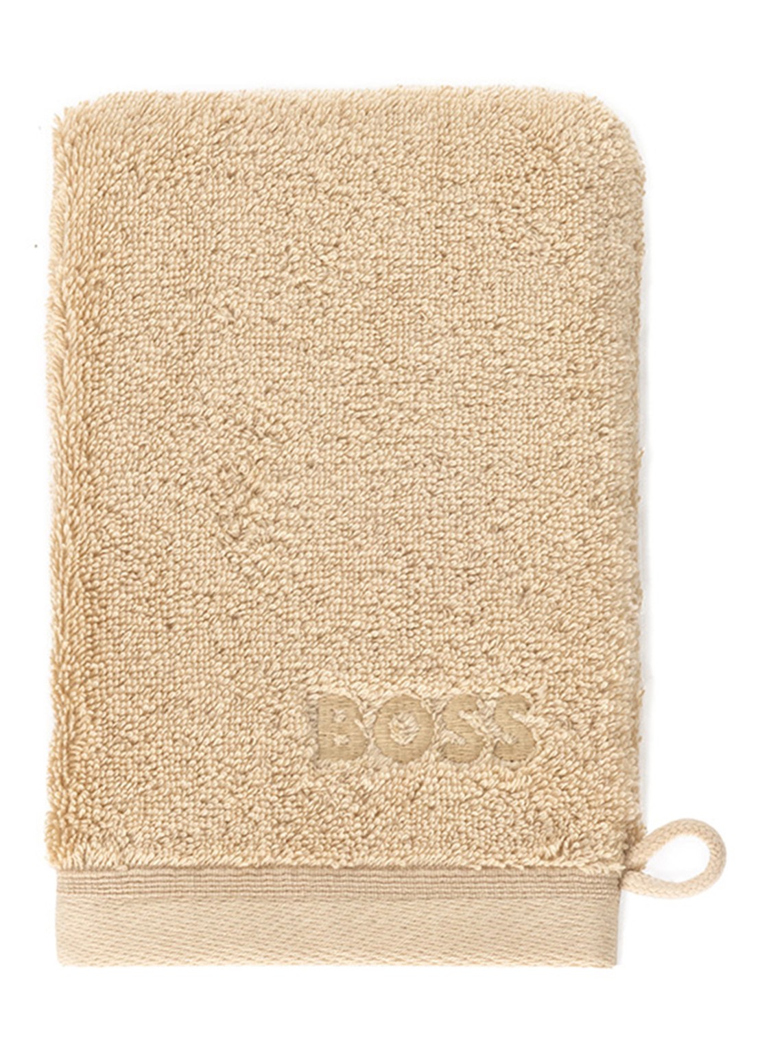 BOSS LOFT washand - 700 gr/m2 - 15 x 21 cm - voorkant creme