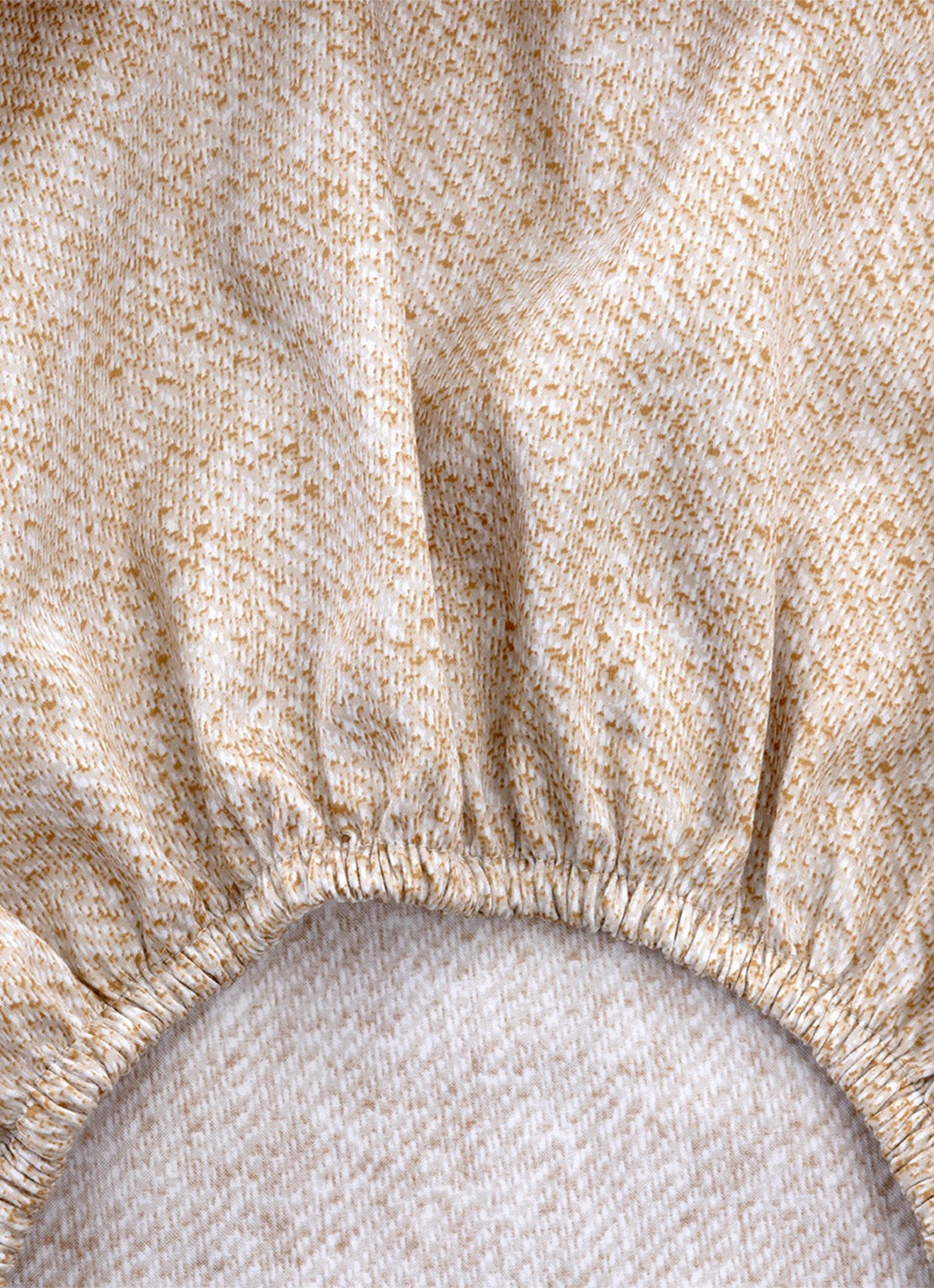 BOSS Loomis hoeslaken 120TC, hoekhoogte 35 cm - achterkant beige