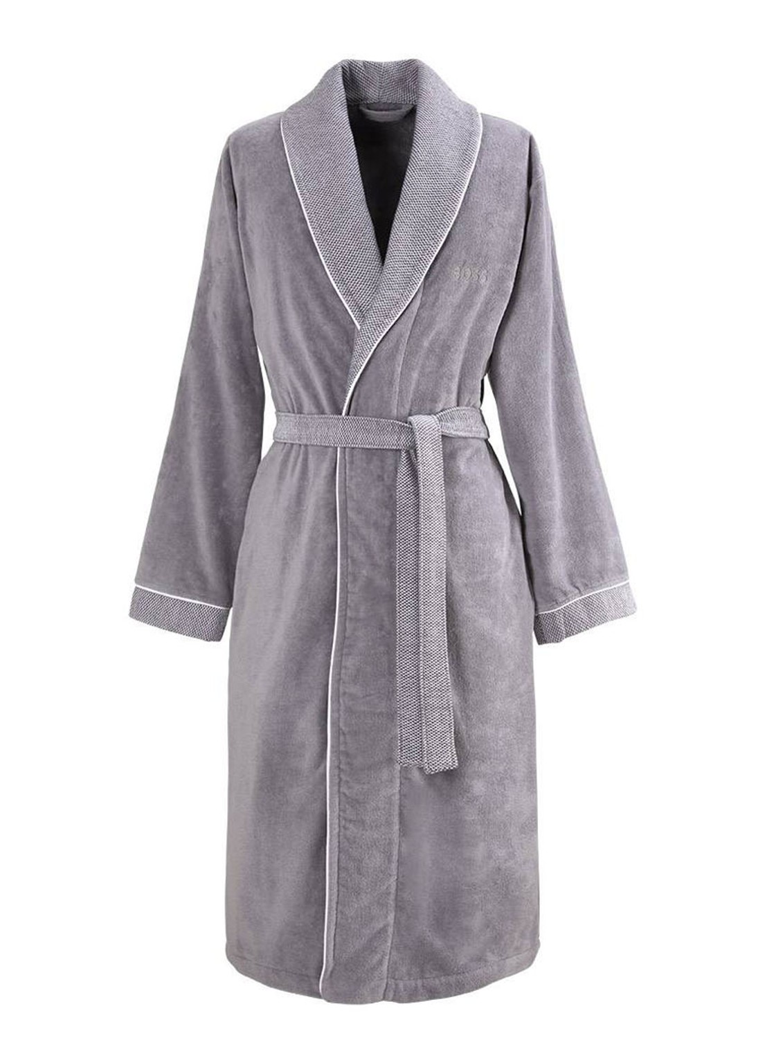 BOSS LORD     CamelH      Bath robe - voorkant grijs