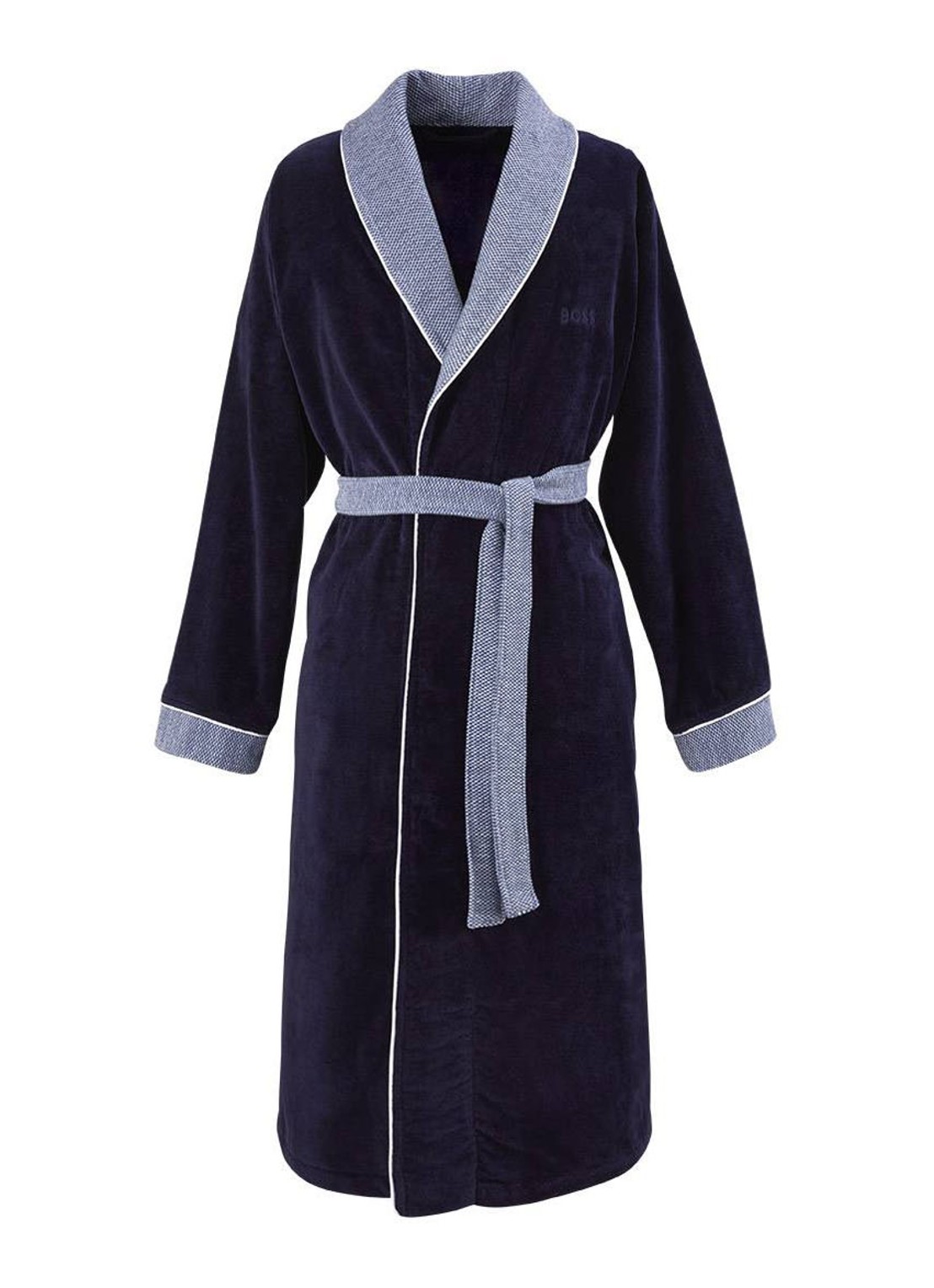 BOSS LORD     CamelH      Bath robe - voorkant donkerblauw
