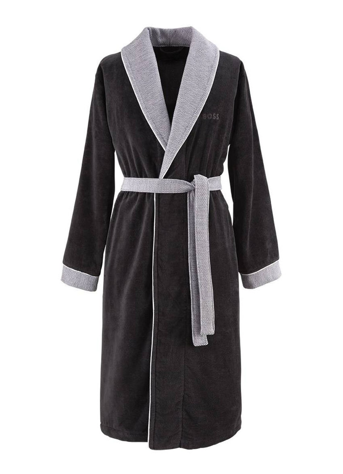 BOSS LORD     CamelH      Bath robe - voorkant diepzwart
