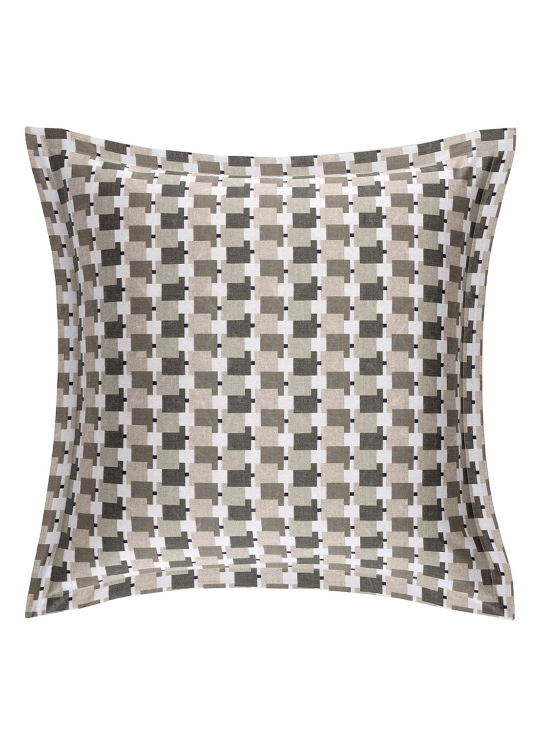 BOSS Lucio kussensloop - voorkant beige