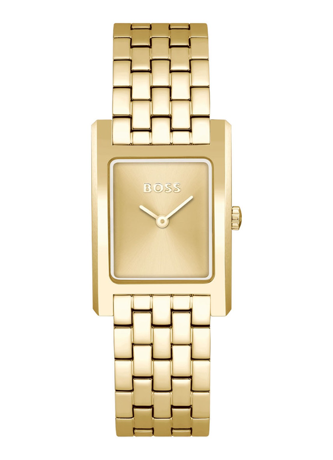 BOSS  Lucy horloge HB1502744 - voorkant 3 goud