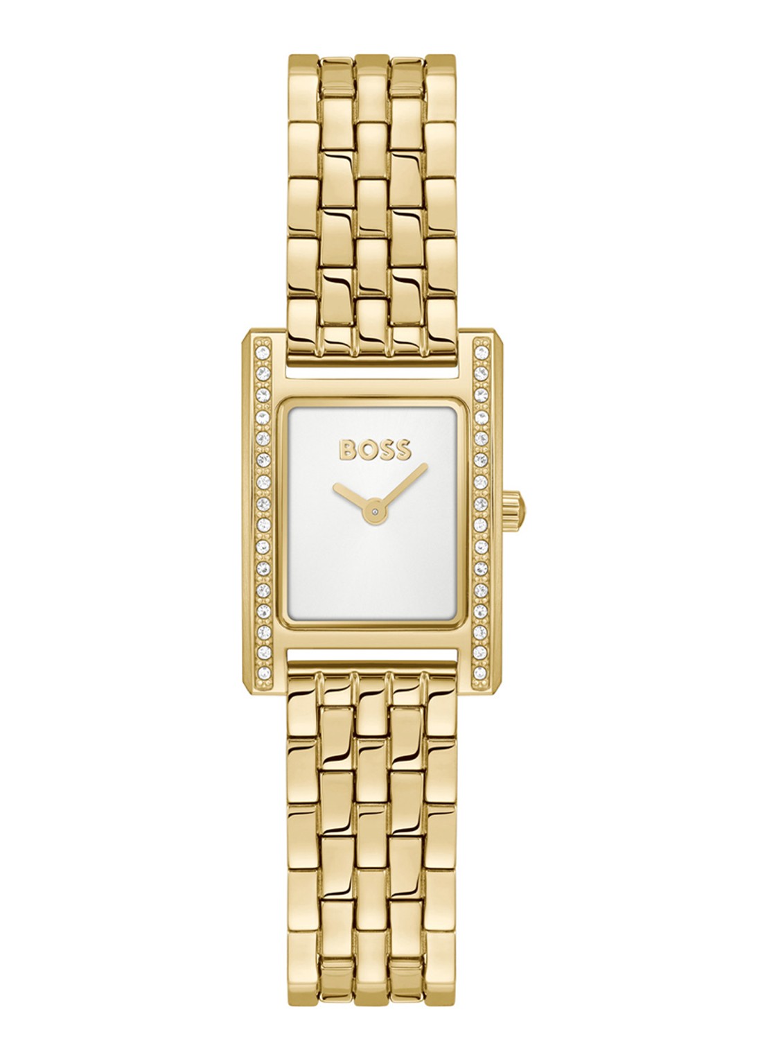 BOSS Lucy Precious horloge HB1502815  - voorkant 3 goud