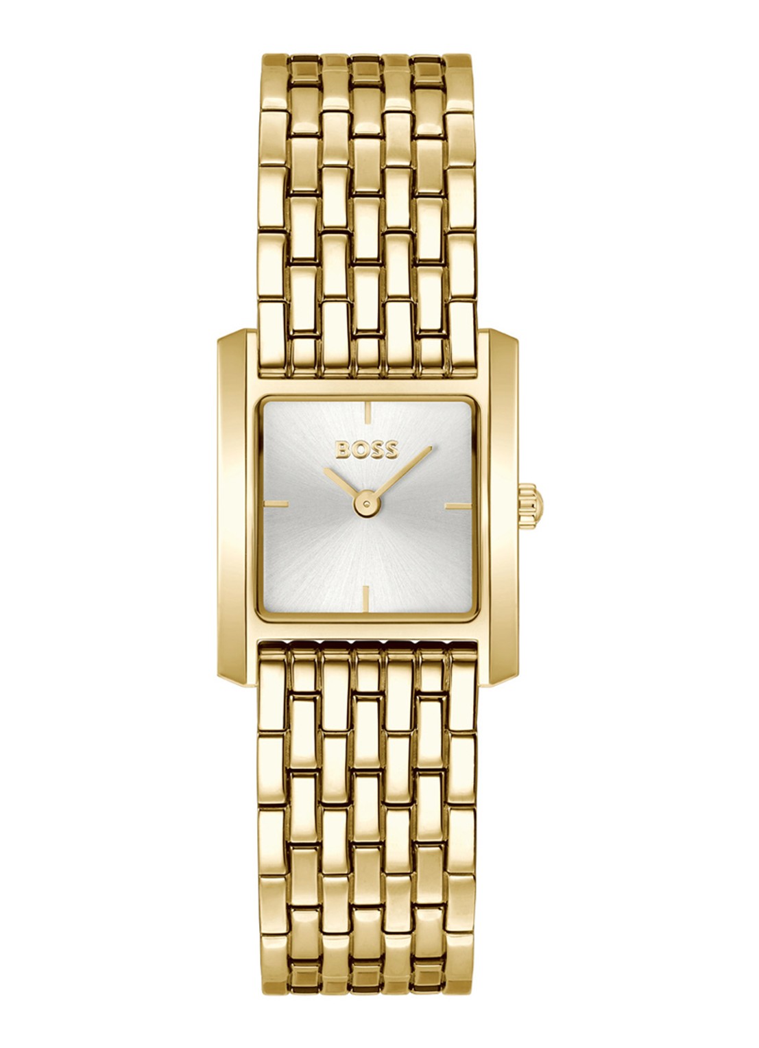 BOSS Lucy Scala horloge HB1502845  - voorkant 3 goud