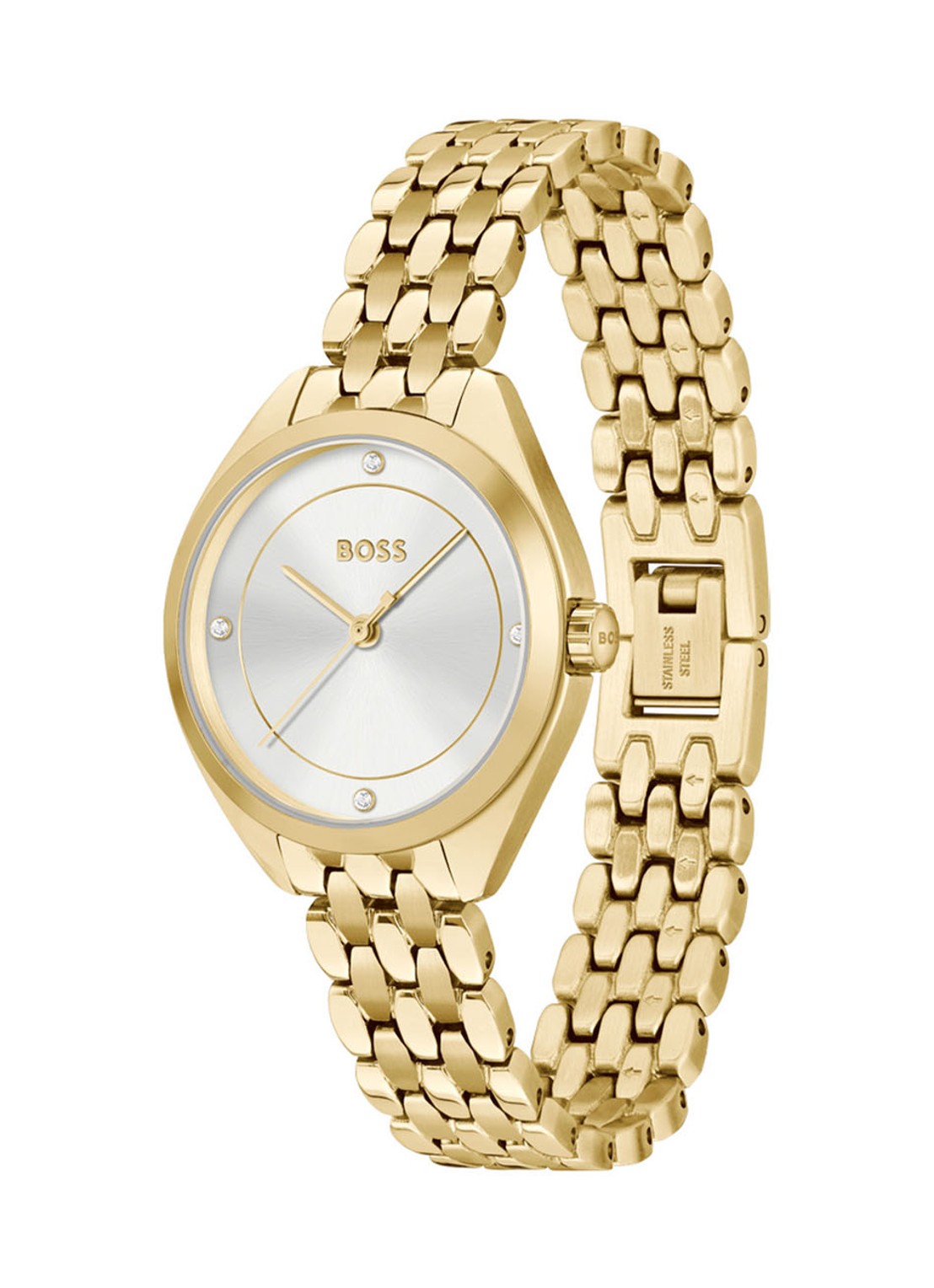BOSS Mae horloge HB1502733 - detail goud