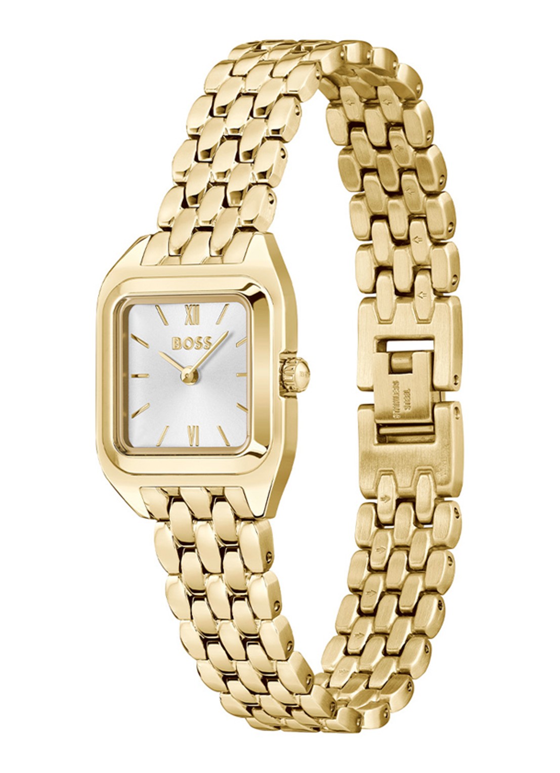 BOSS Mae Petite horloge HB1502823  - detail goud