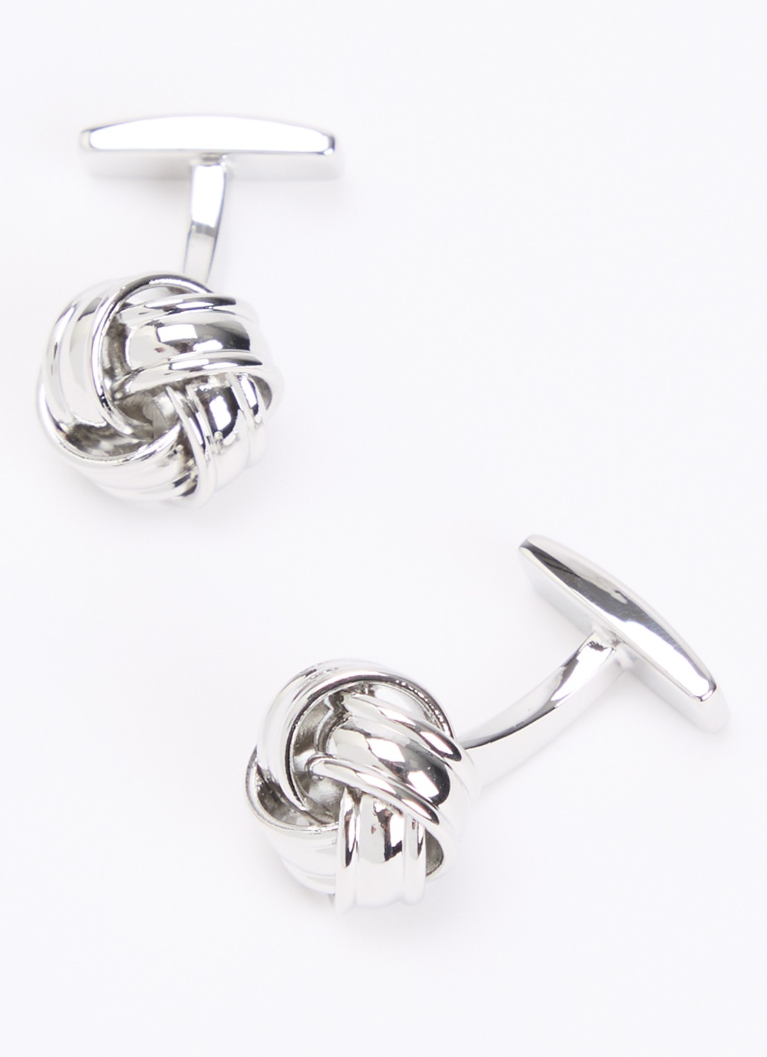 BOSS Manchetknopen met knoopdetail  - detail zilver