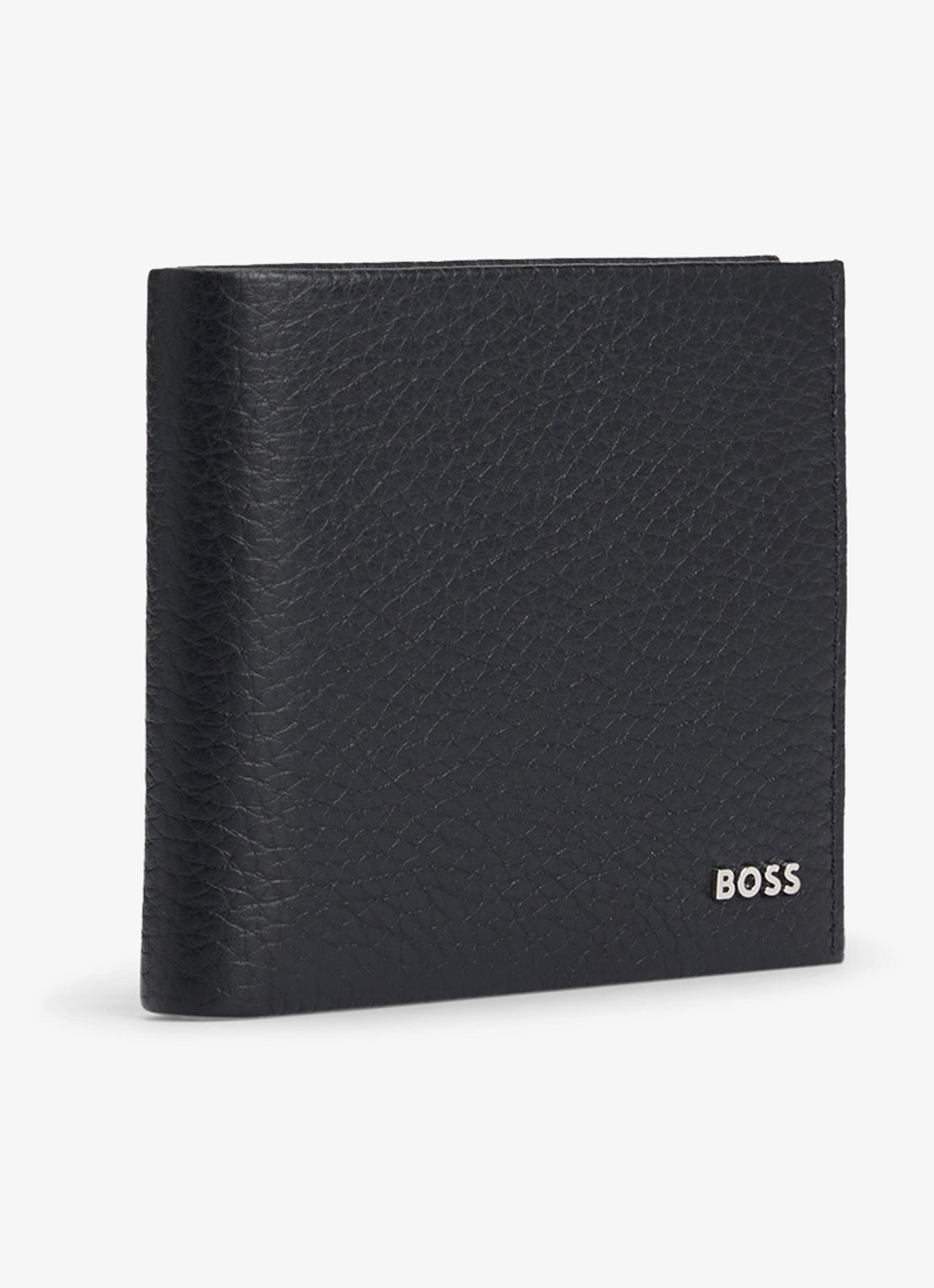 BOSS New Crosstown portemonnee van leer - detail 3 zwart