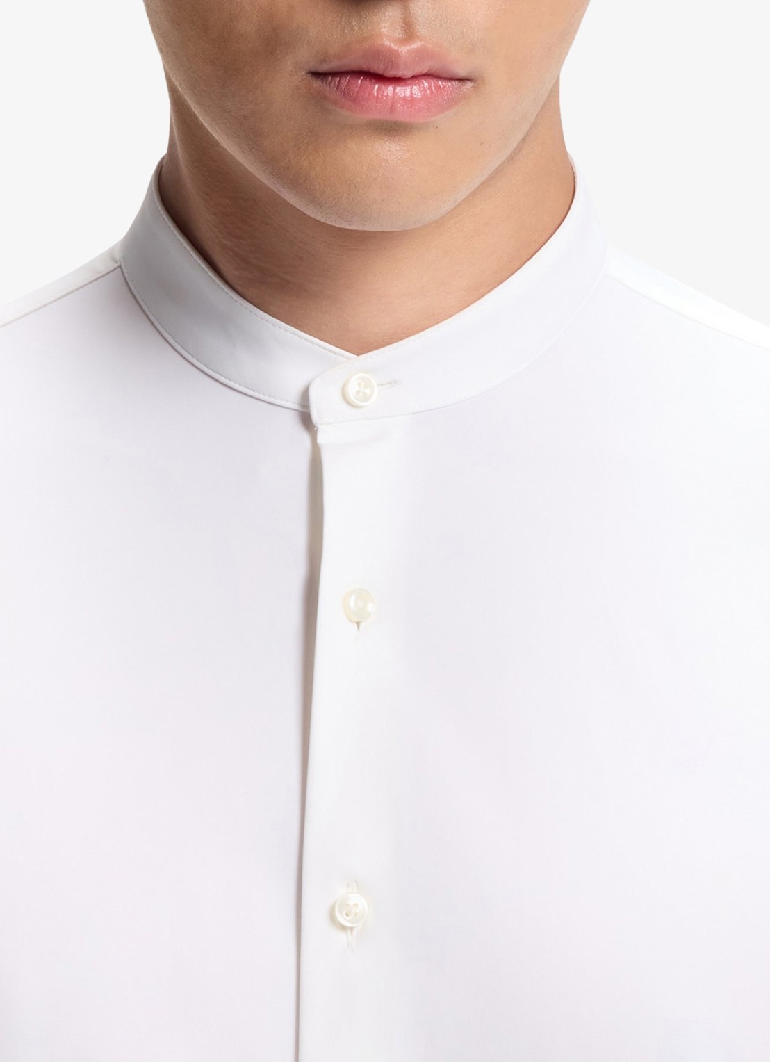 BOSS P-Hank slim fit overhemd met stretch - detail 8 wit