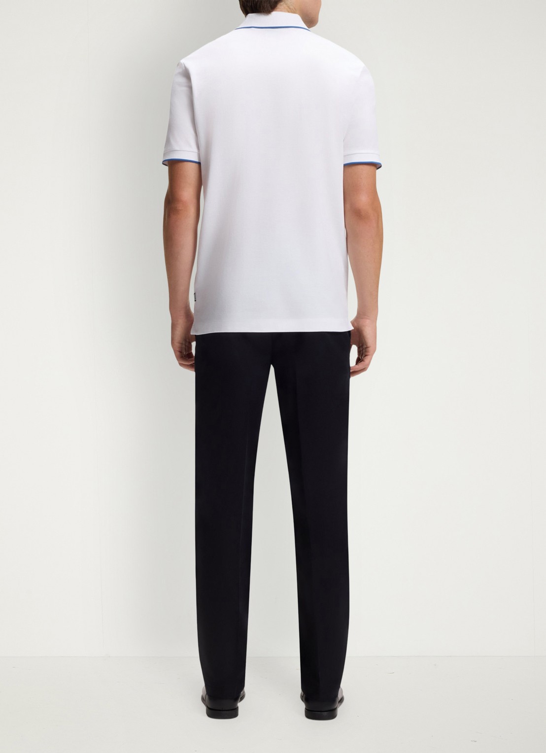 BOSS Parlay regular fit polo met logo - detail 3 natural-101 / beige