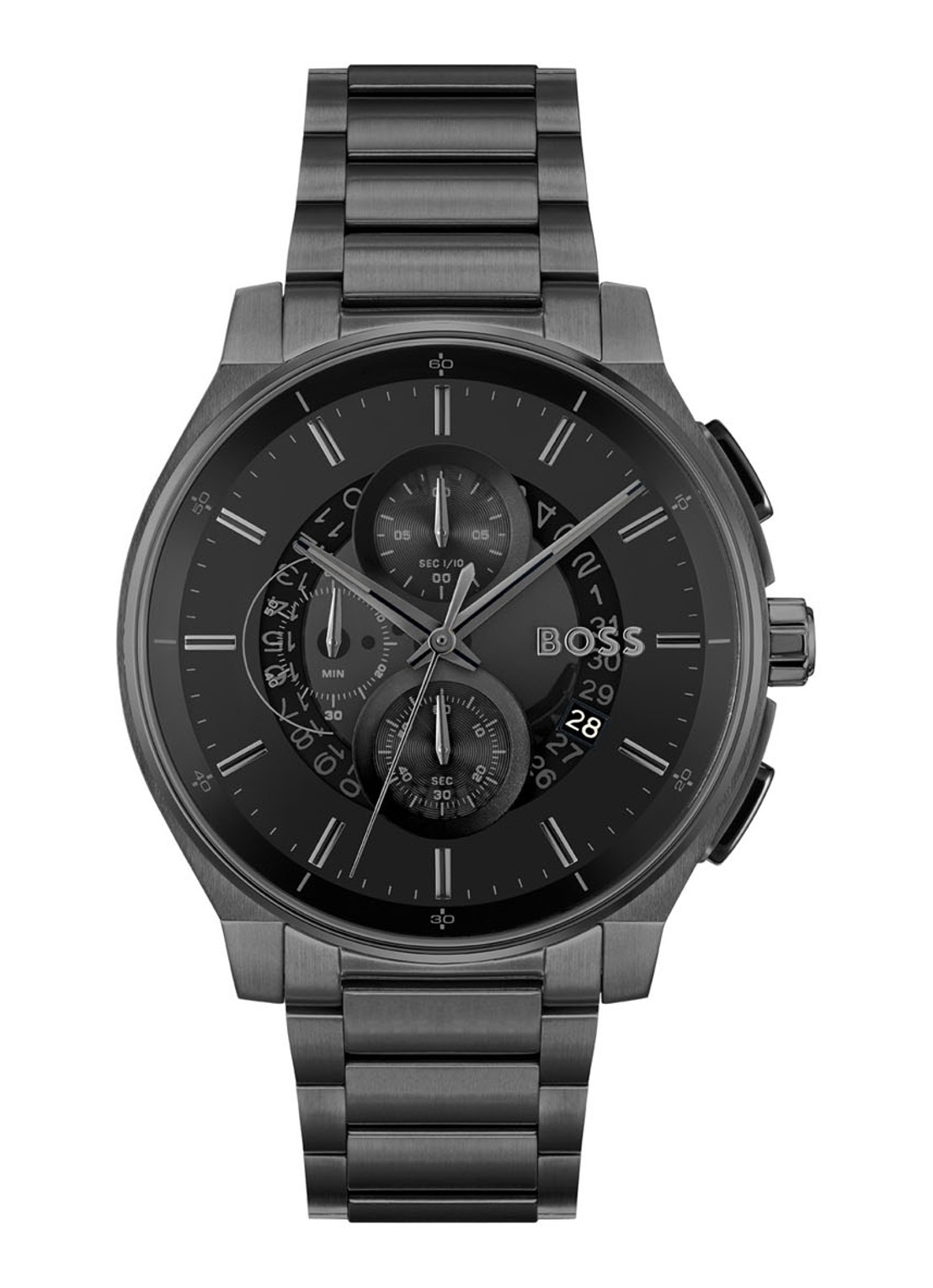 BOSS Peak 2.0 horloge HB1514192  - voorkant 3 zwart