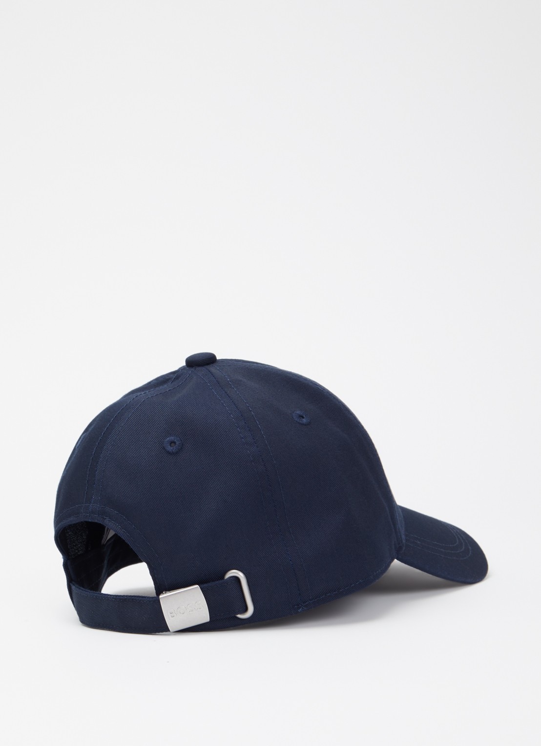 BOSS Pet met logo - detail donkerblauw