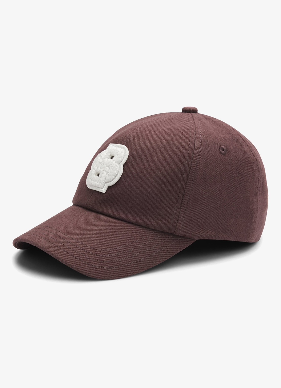 BOSS Pet met logopatch - voorkant 4 dark brown-206 / bruin