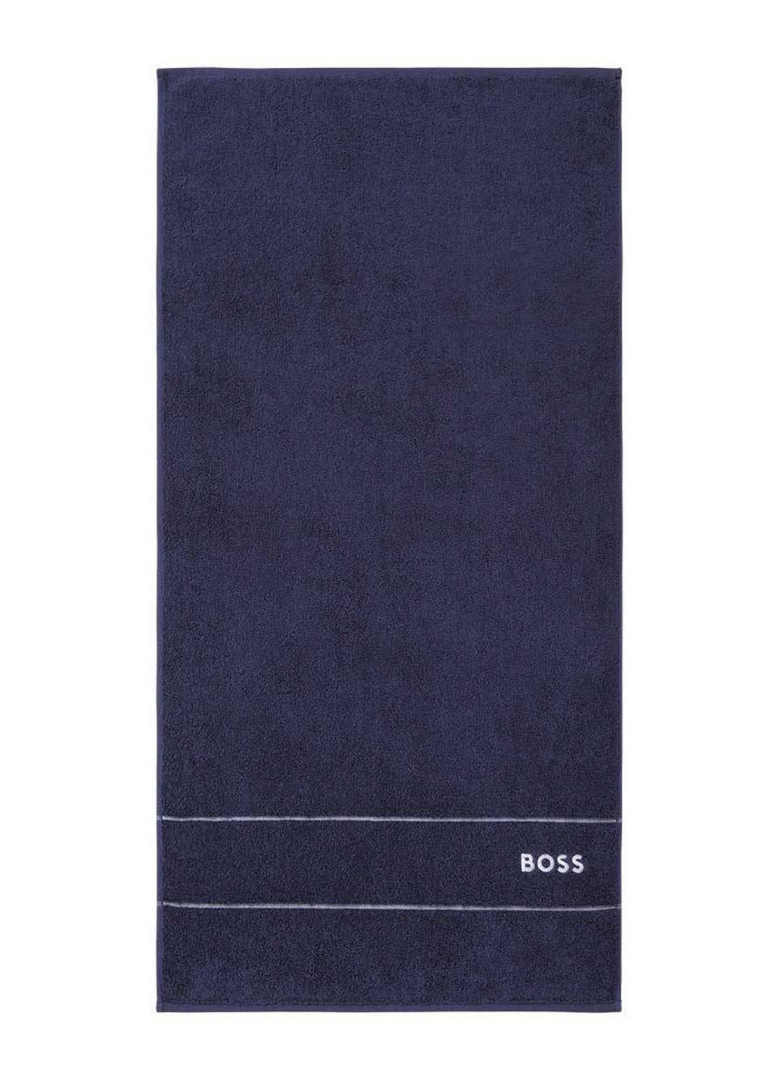 BOSS PLAIN Azalea badserie - voorkant donkerblauw