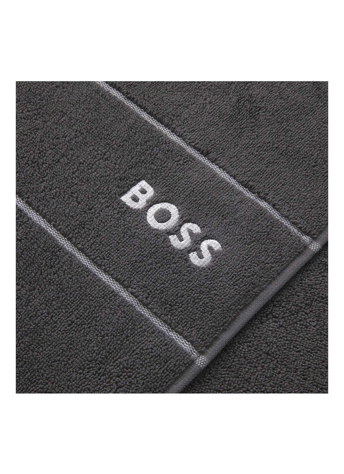 BOSS PLAIN Azalea badserie - detail 2 donkergrijs